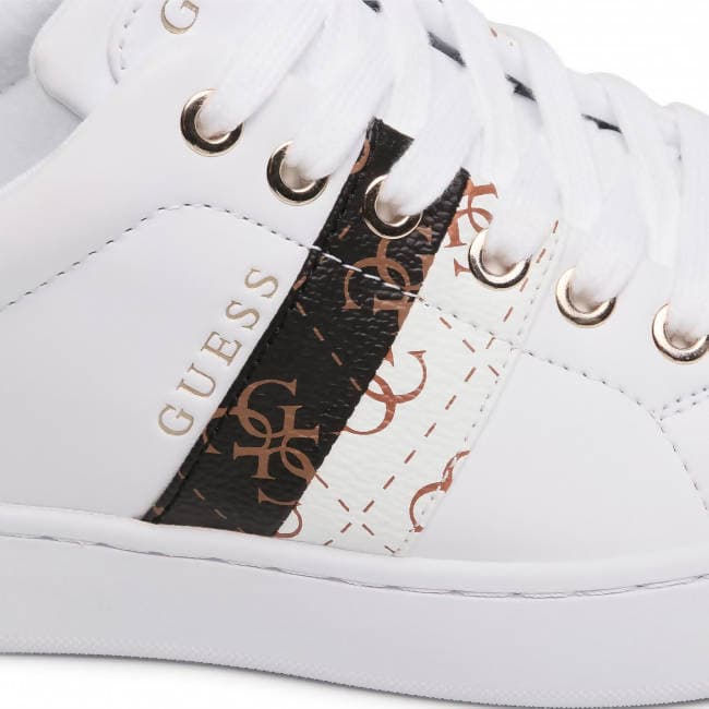 Guess Sneakers Donna Fl5reeele12 Lacci Suola In Gomma Scarpa Casual Sportiva Da Ginnastica Fashion Sneaker Logo Laterale Plateau 2,5 Cm in Sneaker casual Euforia - Bronte, commercioVirtuoso.it