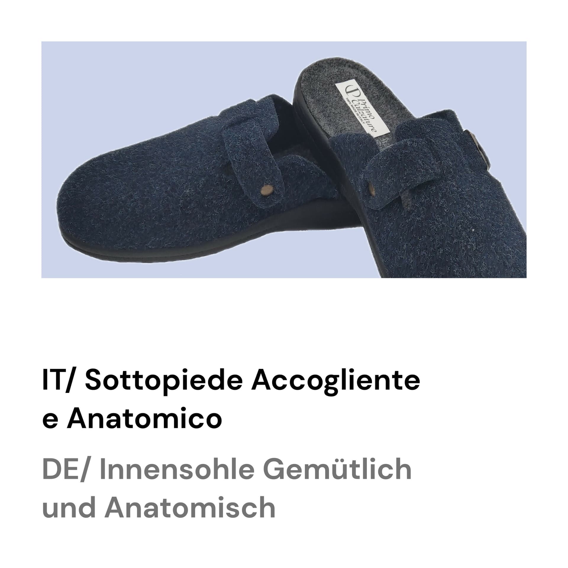 Le Valdostane, Fantastiche Pantofole Uomo Invernali da Casa, Calde e Imbottite, Ciabatte Inverno Antiscivolo con Pelo, Ciabatta da Camera Made in Italy, Fibbia Regolabile Comfort Unico in Pantofole Primo Calzature - Venezia, commercioVirtuoso.it