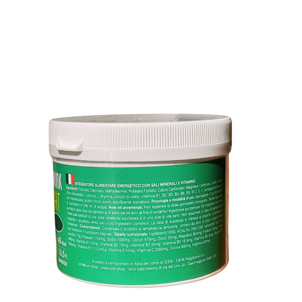 Mineraldrink light - Scen - 450 gr di Sali minerali e vitamine In polvere - gusto limone, 45 dosi per 13,5 litri di bevanda in Multivitamine e minerali Scen Scientific and Natural - Poggibonsi, commercioVirtuoso.it