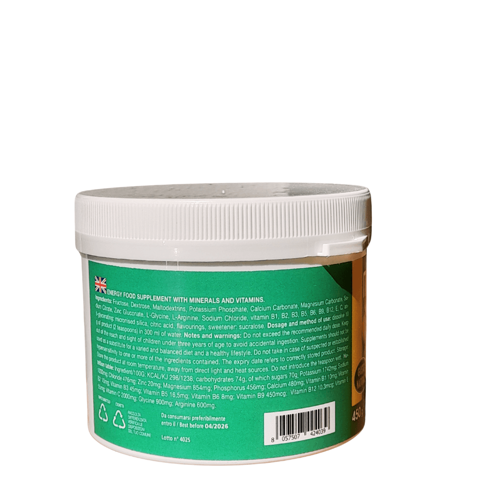 Mineraldrink light - Scen - 450 gr di Sali minerali e vitamine In polvere - gusto limone, 45 dosi per 13,5 litri di bevanda in Multivitamine e minerali Scen Scientific and Natural - Poggibonsi, commercioVirtuoso.it