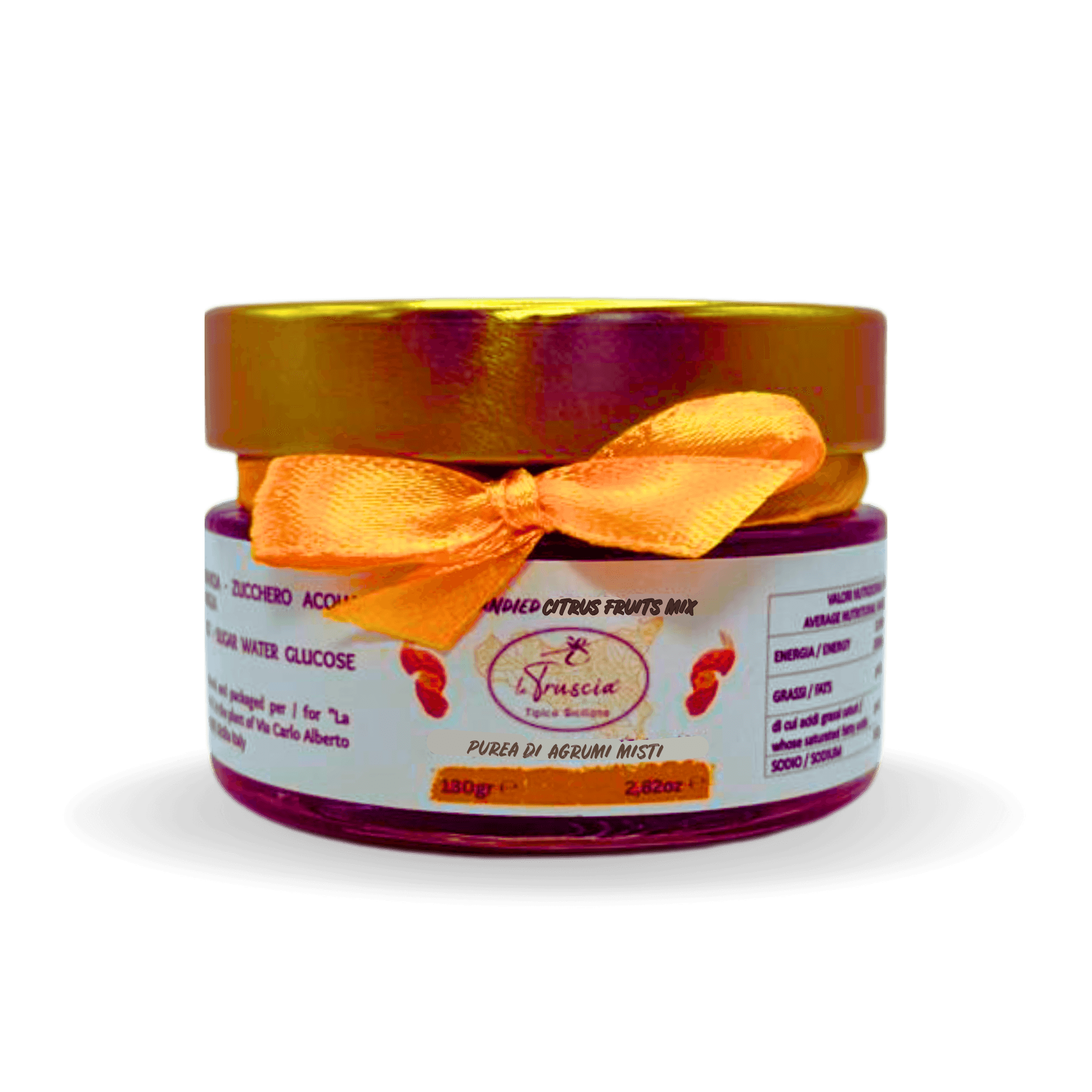 Purea Mix di Agrumi Siciliani Canditi  ? in Confetture e conserve La Truscia Tipico Siciliano - Messina, commercioVirtuoso.it