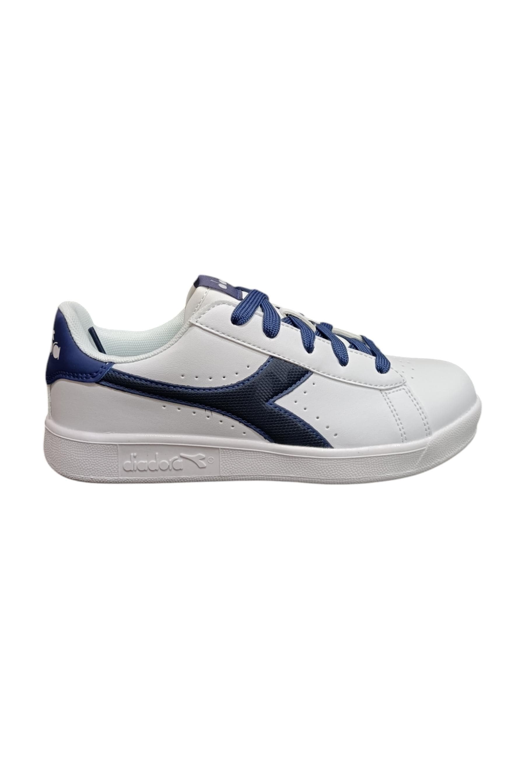 Scarpe sneakers Bambini e ragazzi Diadora GAME  bianco-blue laccio - 6