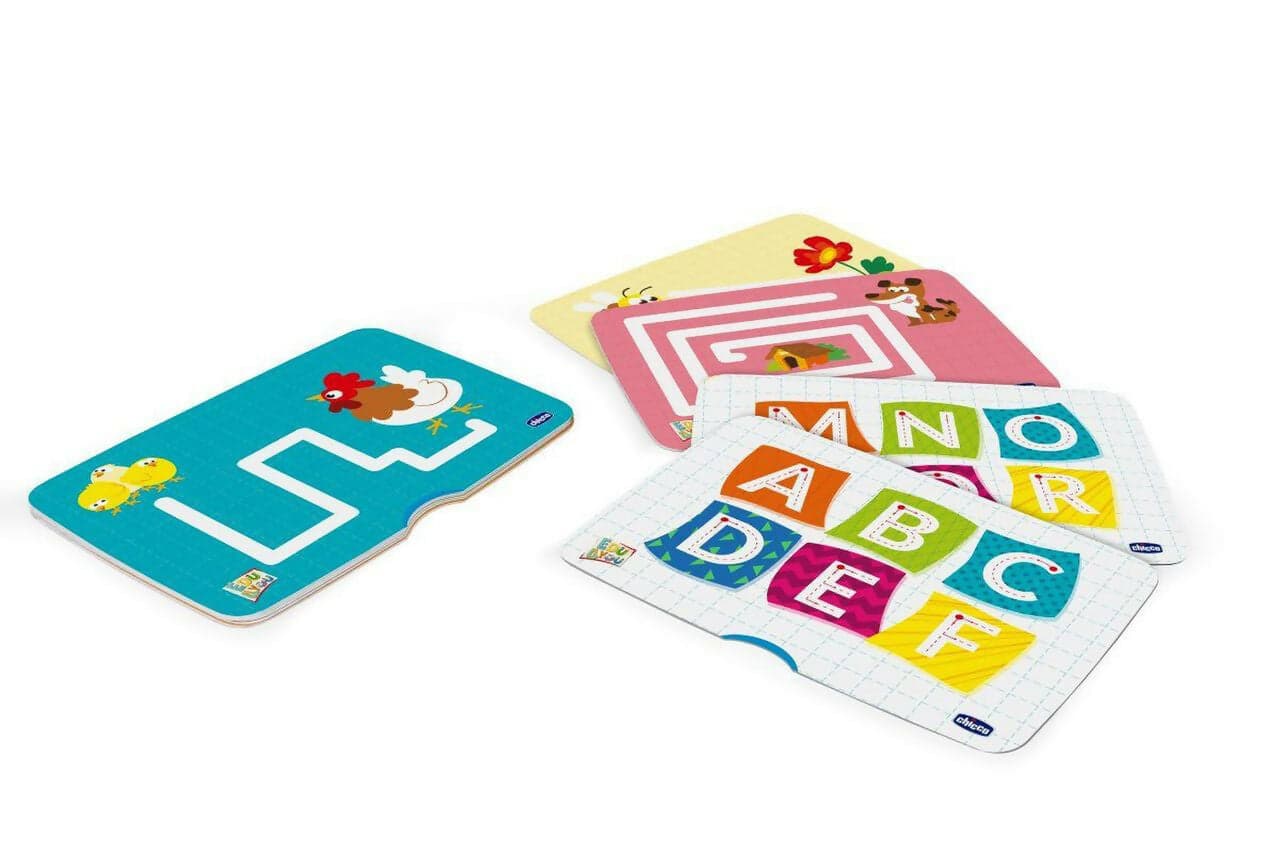 CHICCO Lavagna Leggi & Scrivi - Lavagna Cancellabile Bambini con Schermo LCD e Set di Carte, Esercizi di Pre-Scrittura e Disegno Libero, Ispirato al Metodo Montessori, Percorso educativo pregrafismo - Giochi Educativi in Giochi musicali Sanitaria Gioia del Bimbo - Villa San Giovanni, commercioVirtuoso.it