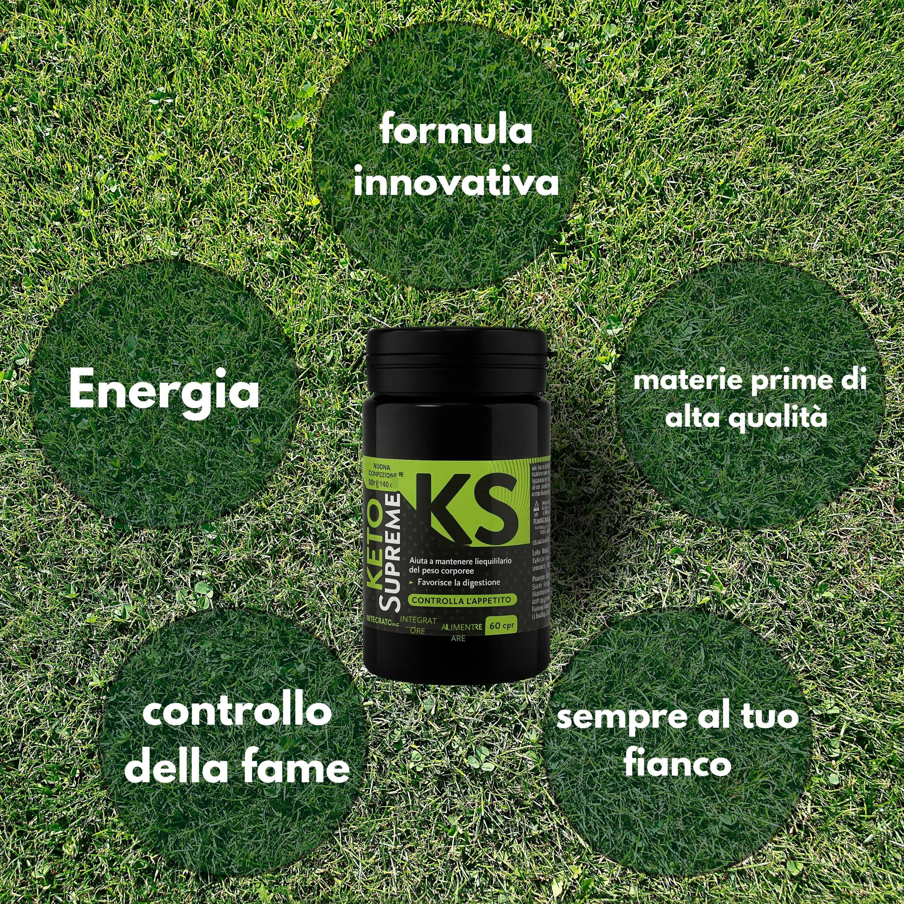 Keto Supreme - Integratore Naturale Dimagrante con Griffonia, Mate e Fieno Greco | Brucia Grassi e Controllo dell'Appetito | 30 Compresse in Bruciatori di grasso BasketGuru Italia - Palermo, commercioVirtuoso.it