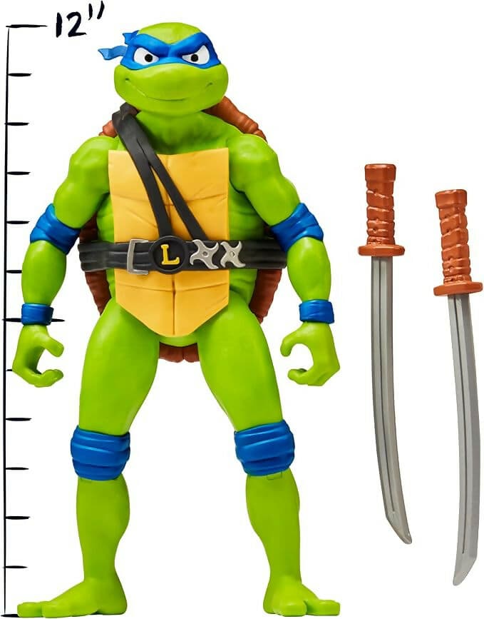 Teenage Mutant Ninja Turtles: Mutant Mayhem Giant Action Figure Leonardo 30 cm in Animali Cartoleria Deja Vu - Crotone, commercioVirtuoso.it