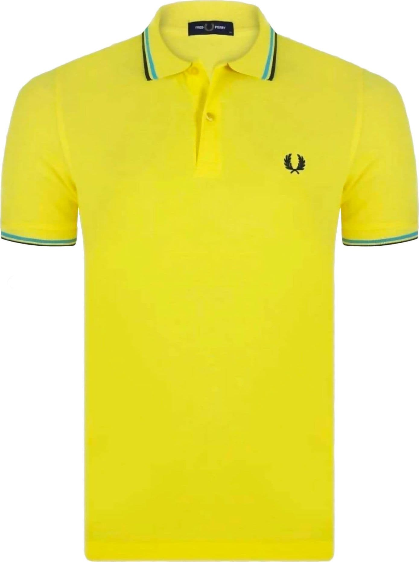 Fred Perry Polo Con Doppia Riga Uomo Regolar Fit Polo Maniche Corte Con Colletto in Polo Euforia - Bronte, commercioVirtuoso.it