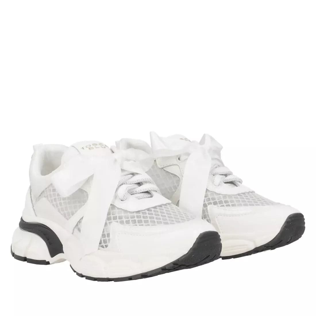 ToscaBlu Donna Sneakers Mirabel in rete con maxi fiocco colore bianco in Sneaker casual Cantali Calzature - Randazzo, commercioVirtuoso.it