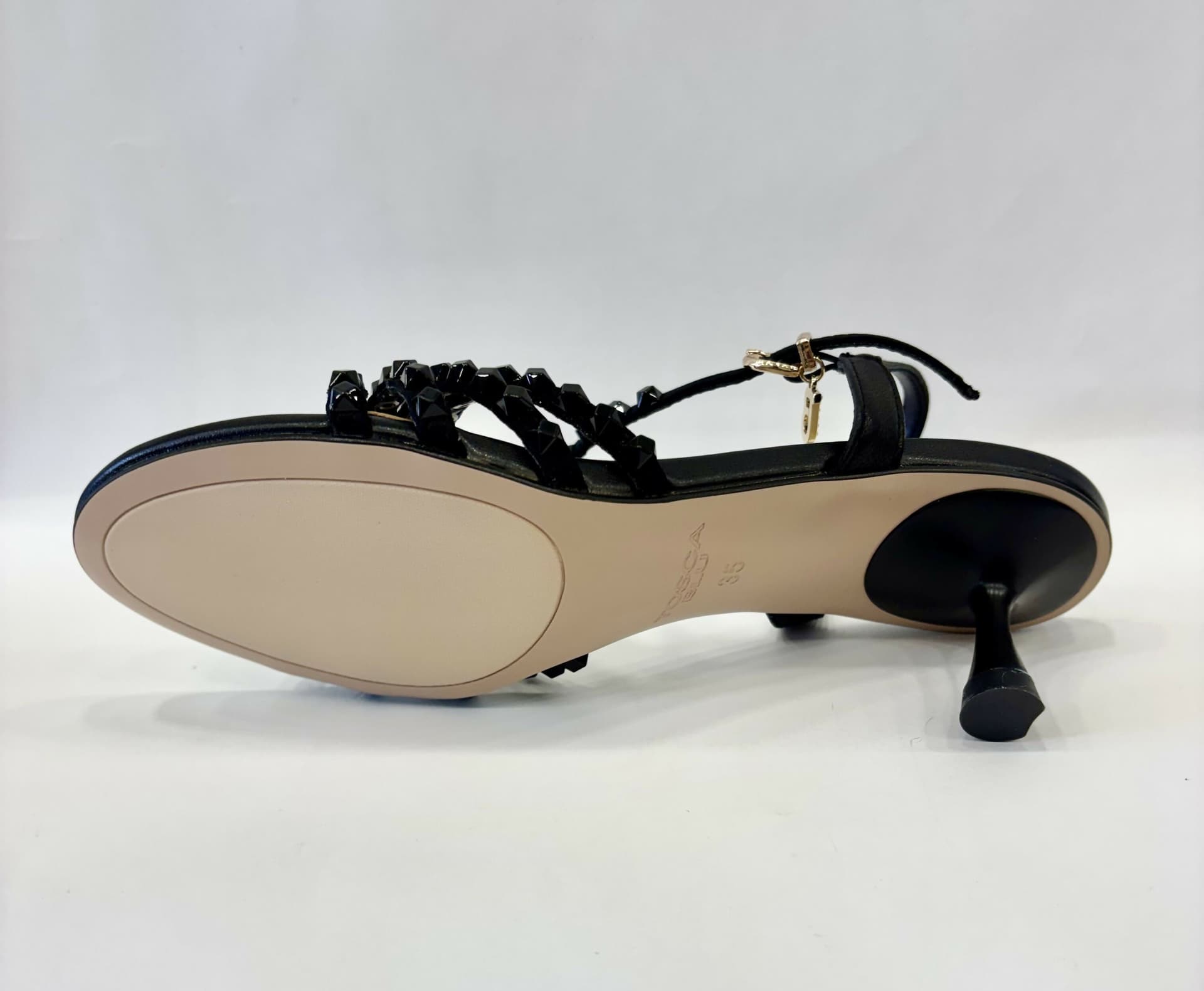 ToscaBlu Donna Sandalo in pelle con borchie in Scarpe col tacco Cantali Calzature - Randazzo, commercioVirtuoso.it