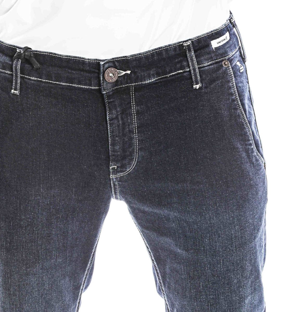 Uniform jeans tasca a filo new denver confort in Jeans Broadway Red - Barletta, commercioVirtuoso.it