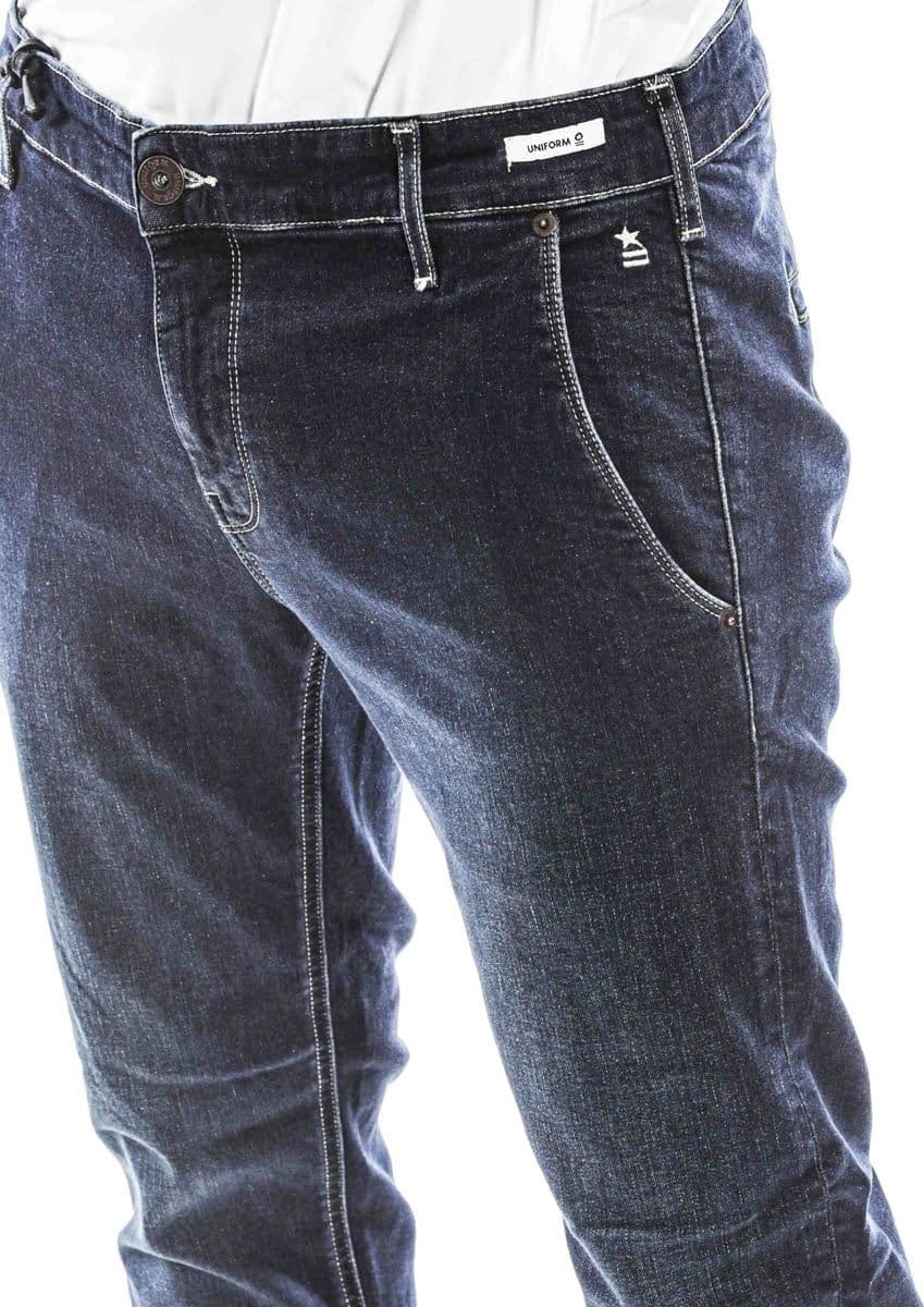 Uniform jeans tasca a filo new denver confort in Jeans Broadway Red - Barletta, commercioVirtuoso.it