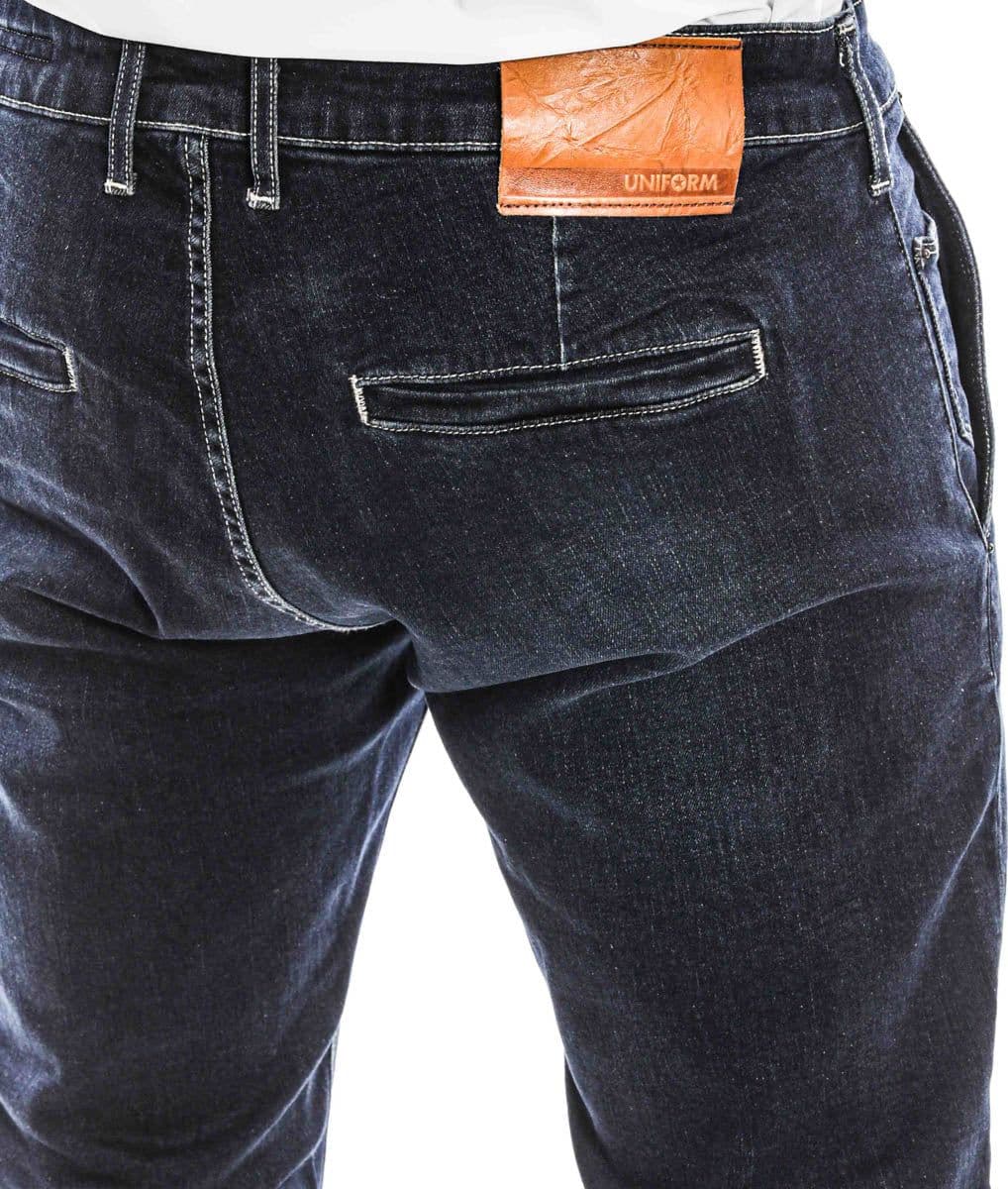 Uniform jeans tasca a filo new denver confort in Jeans Broadway Red - Barletta, commercioVirtuoso.it
