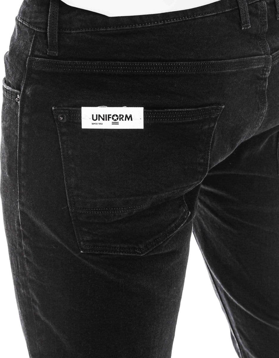 Uniform jeans uomo mod Dean comfort black in Jeans Broadway Red - Barletta, commercioVirtuoso.it
