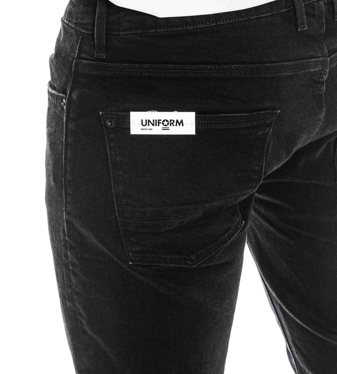 Uniform jeans uomo mod Dean comfort black in Jeans Broadway Red - Barletta, commercioVirtuoso.it