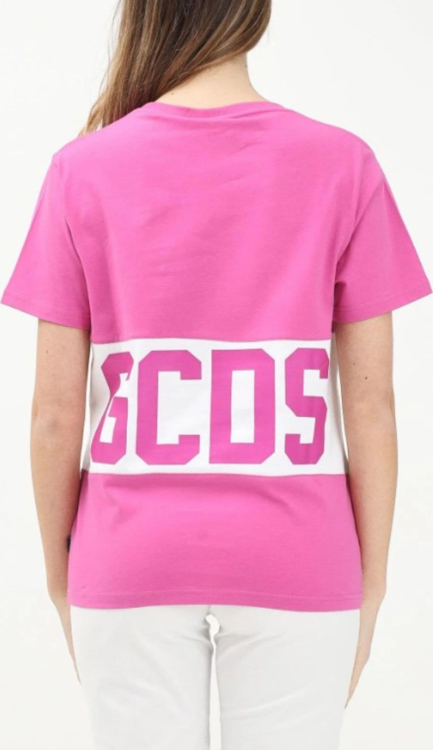 GCDS T-SHIRT BAND LOGO REGULAR T-SHIRT da donna in T-shirt Drestige - Casamassima, commercioVirtuoso.it
