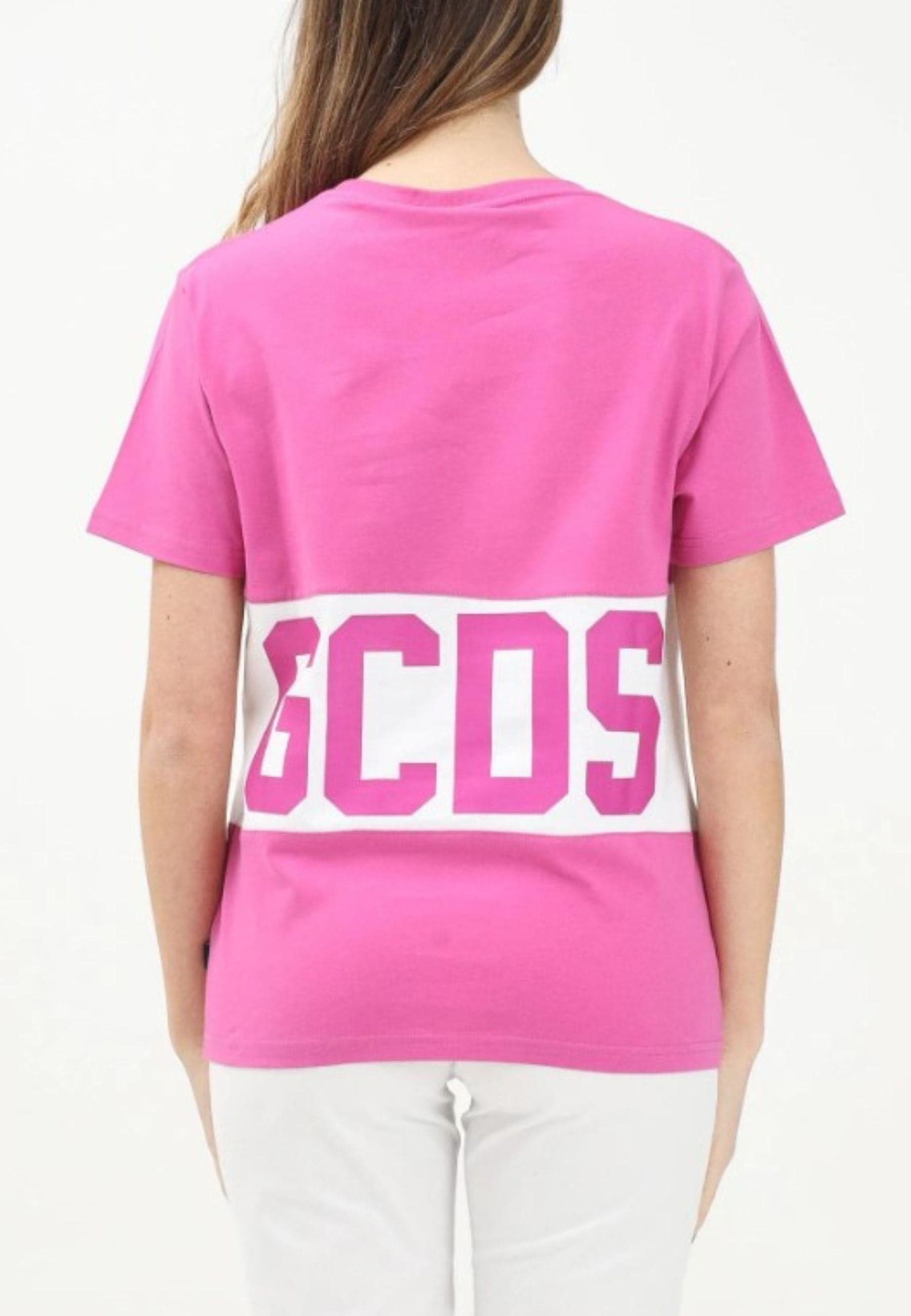 GCDS T-SHIRT BAND LOGO REGULAR T-SHIRT da donna in T-shirt Drestige - Casamassima, commercioVirtuoso.it
