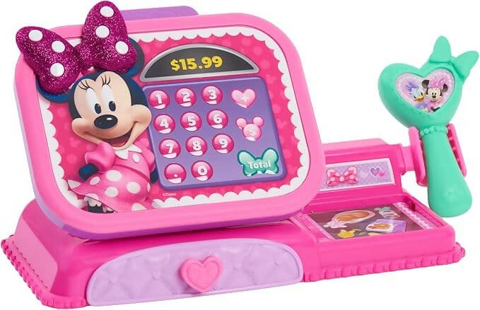Registratore di cassa della fiocco-boutique di Minni Disney Junior con effetti sonori in Animali Cartoleria Deja Vu - Crotone, commercioVirtuoso.it