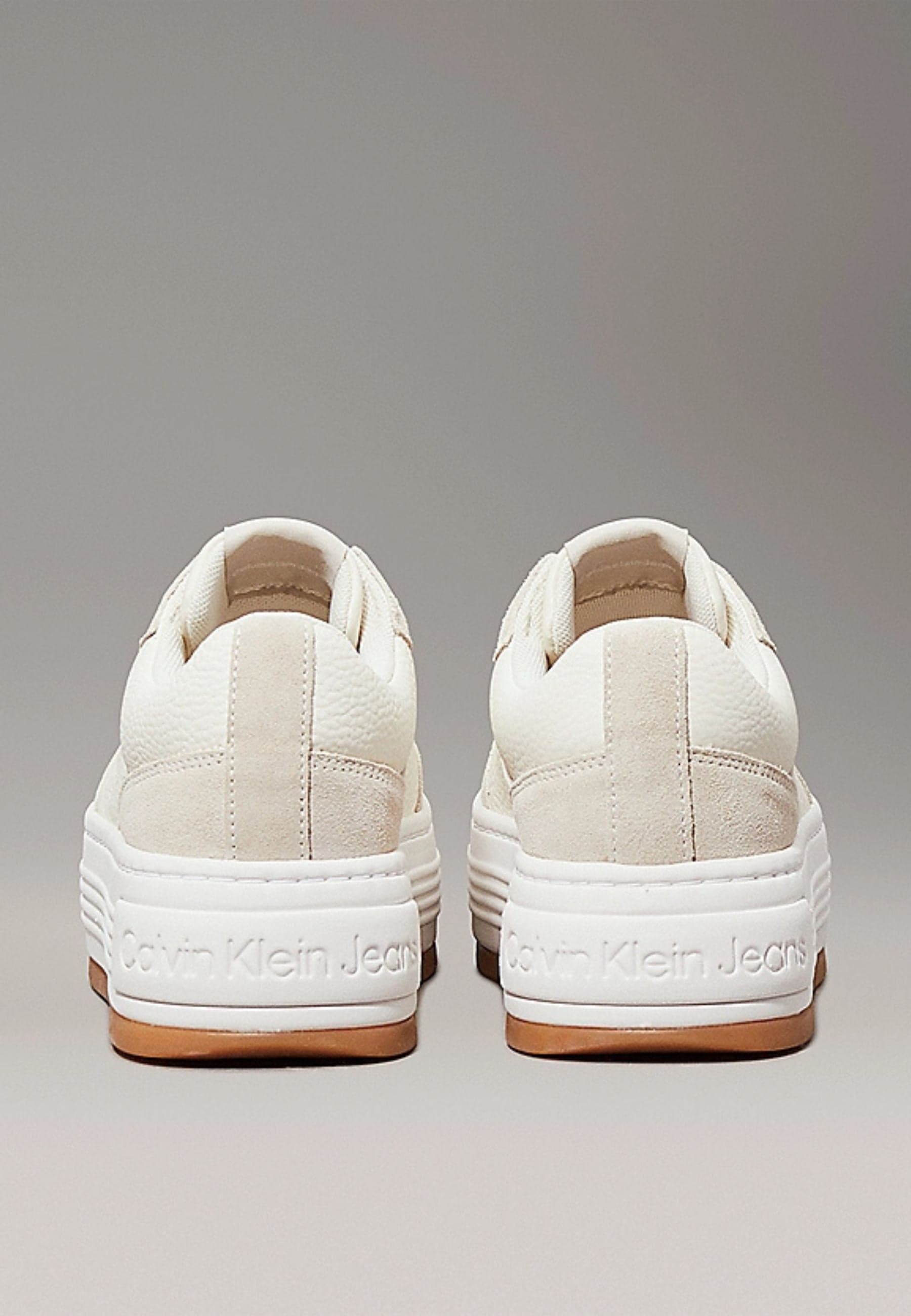 calvin klein Sneakers BOLD FLATF LOW LACE TUMB LTH da donna in Sneaker casual Drestige - Casamassima, commercioVirtuoso.it
