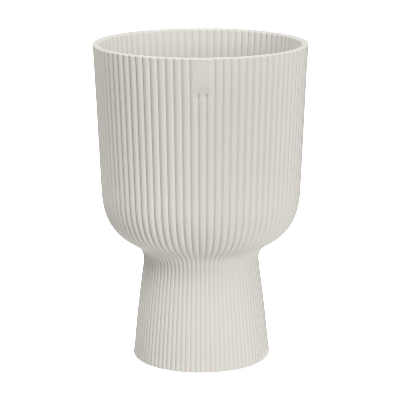 Vaso "Vibes Fold Coupe" in plastica riciclata, per esterno, stile moderno - 17