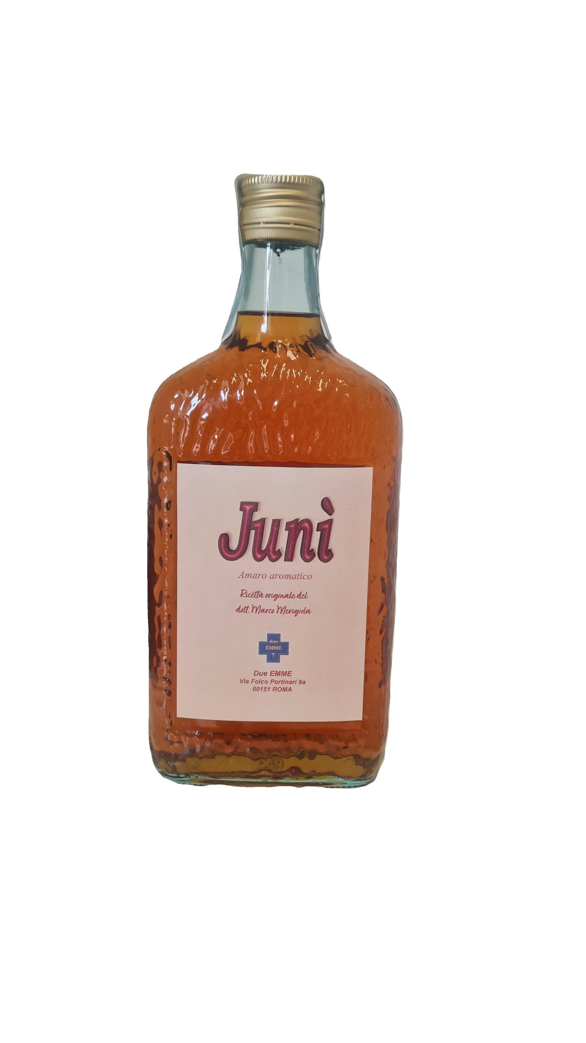 Junì amaro aromatico - produzione artigianale su ricetta orìginale - dal gusto fresco e aromatico ottimo come digestivo - bottiglia da 700ml