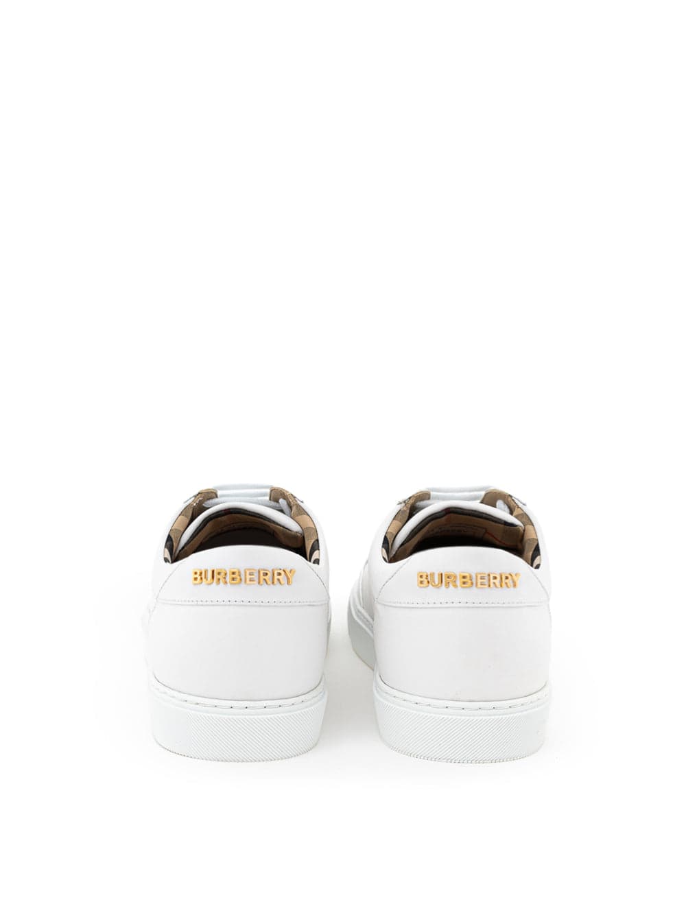 Burberry Sneaker in Pelle Bianca da donna in Sneaker casual Drestige - Casamassima, commercioVirtuoso.it
