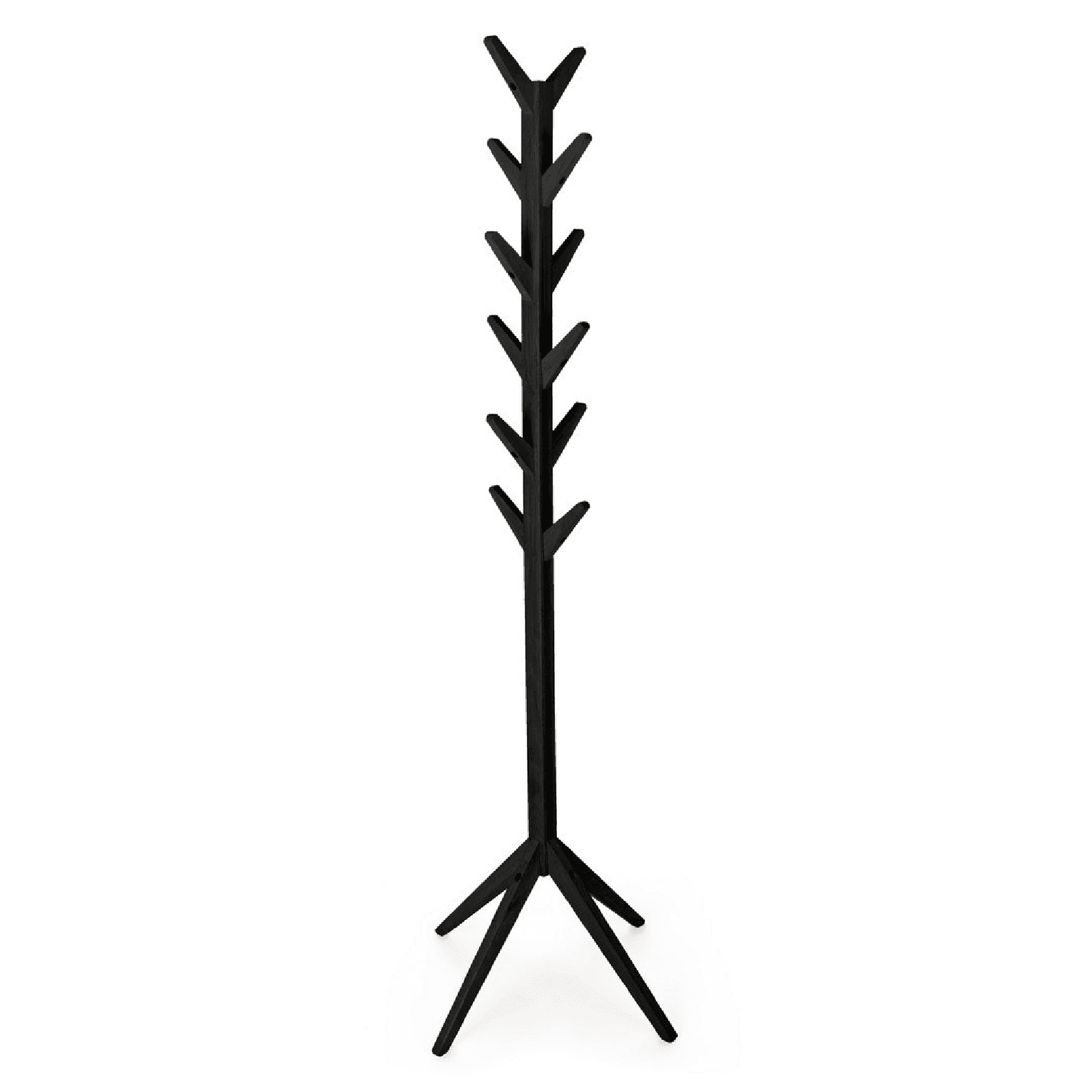 Appendiabiti "Daiki Slim" in legno di betulla da assemblare - 6