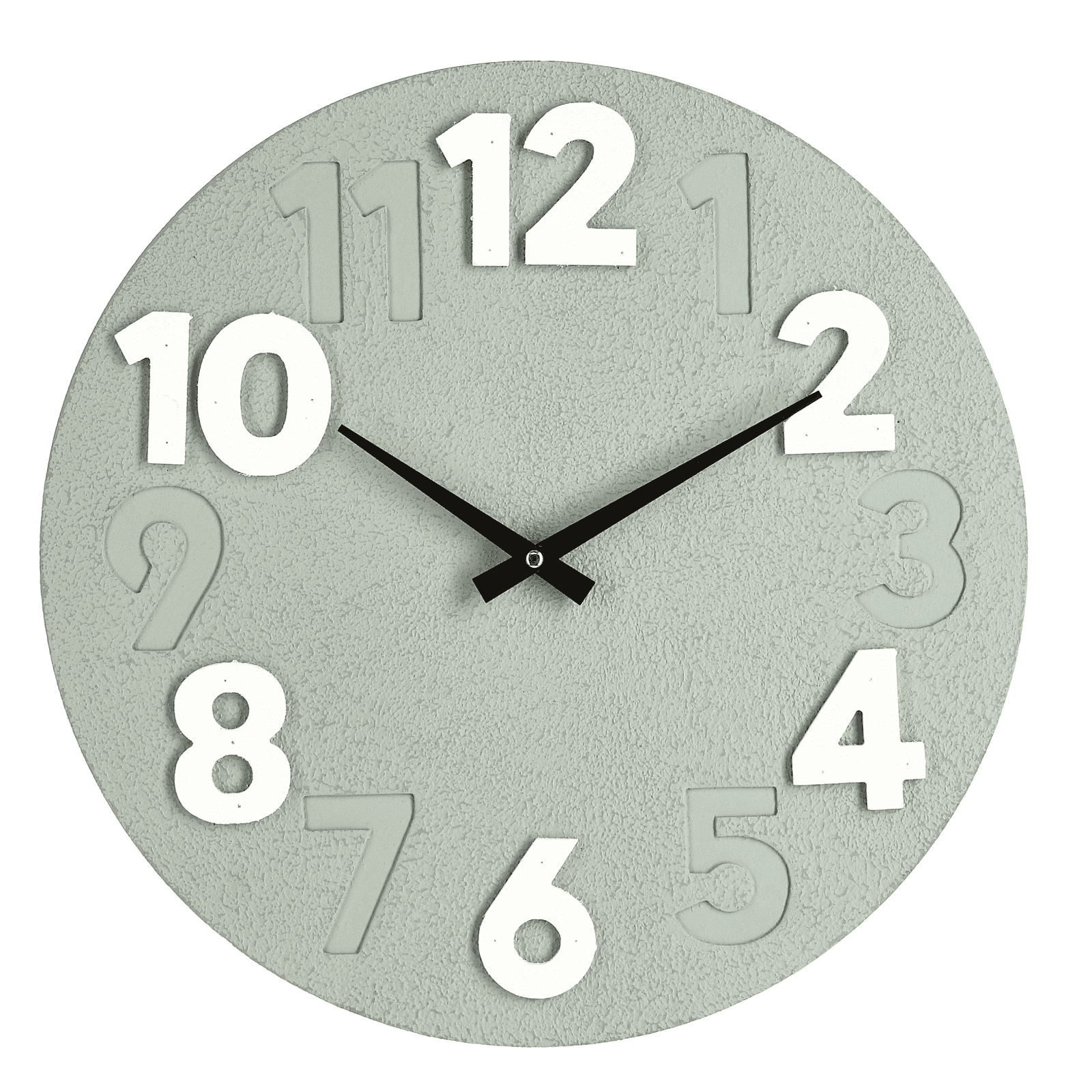 Orologio da parete in mdf a batteria "Timing" Ø 40x4,5 h cm - 11