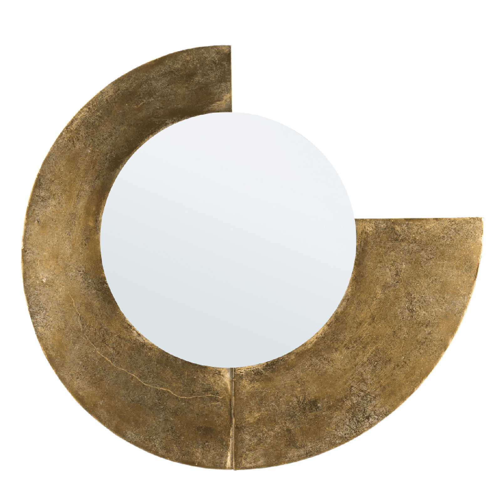 Specchio con cornice in metallo "Namita" in Specchi da parete Decor Space - Altamura, commercioVirtuoso.it
