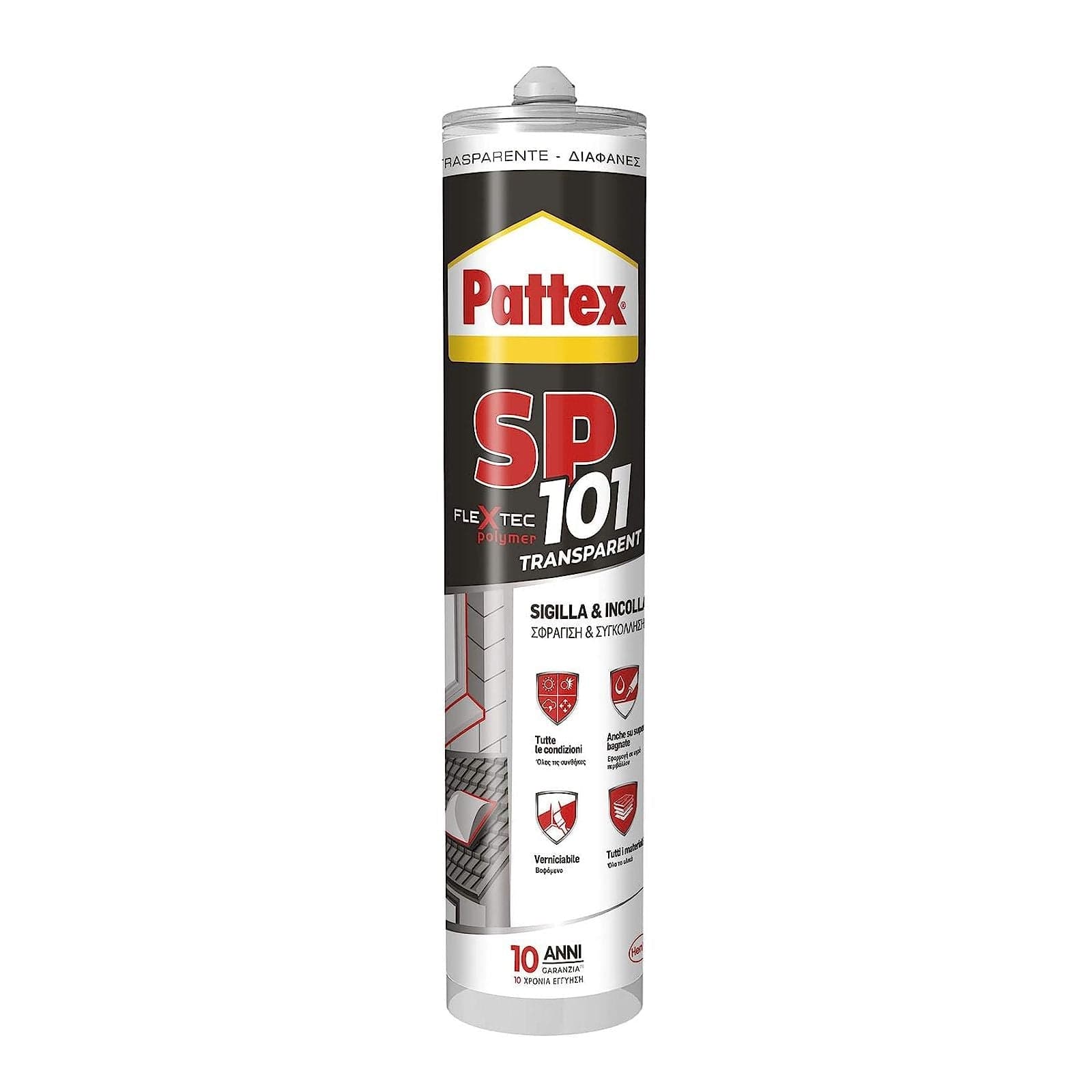 Sigillante neutro "SP101" per multimateriali verniciabile 280 ml in Silicone La Zappa - Altamura, commercioVirtuoso.it