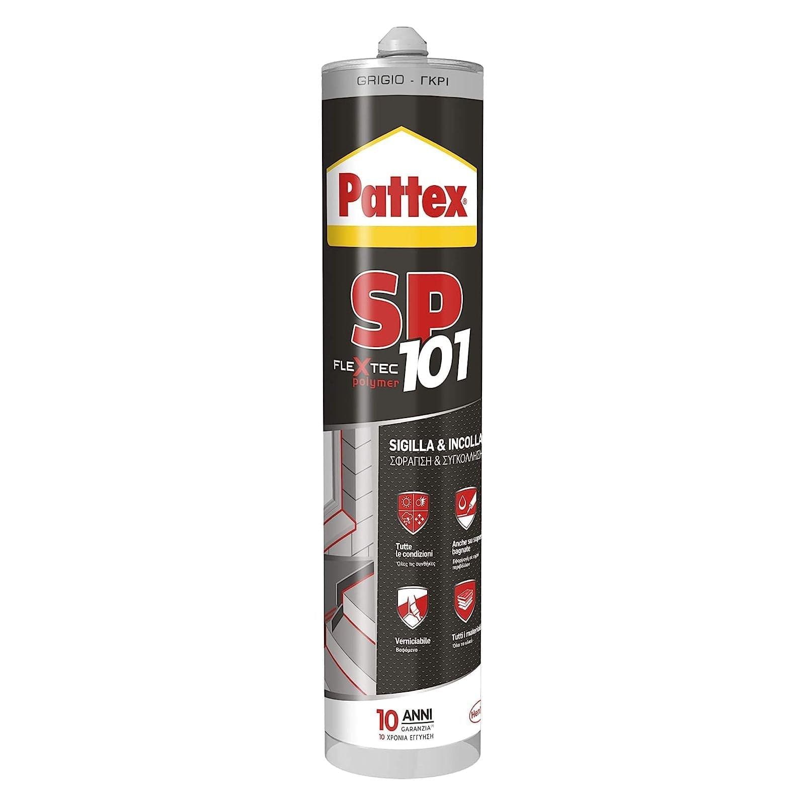 Sigillante neutro "SP101" per multimateriali verniciabile 280 ml in Silicone La Zappa - Altamura, commercioVirtuoso.it