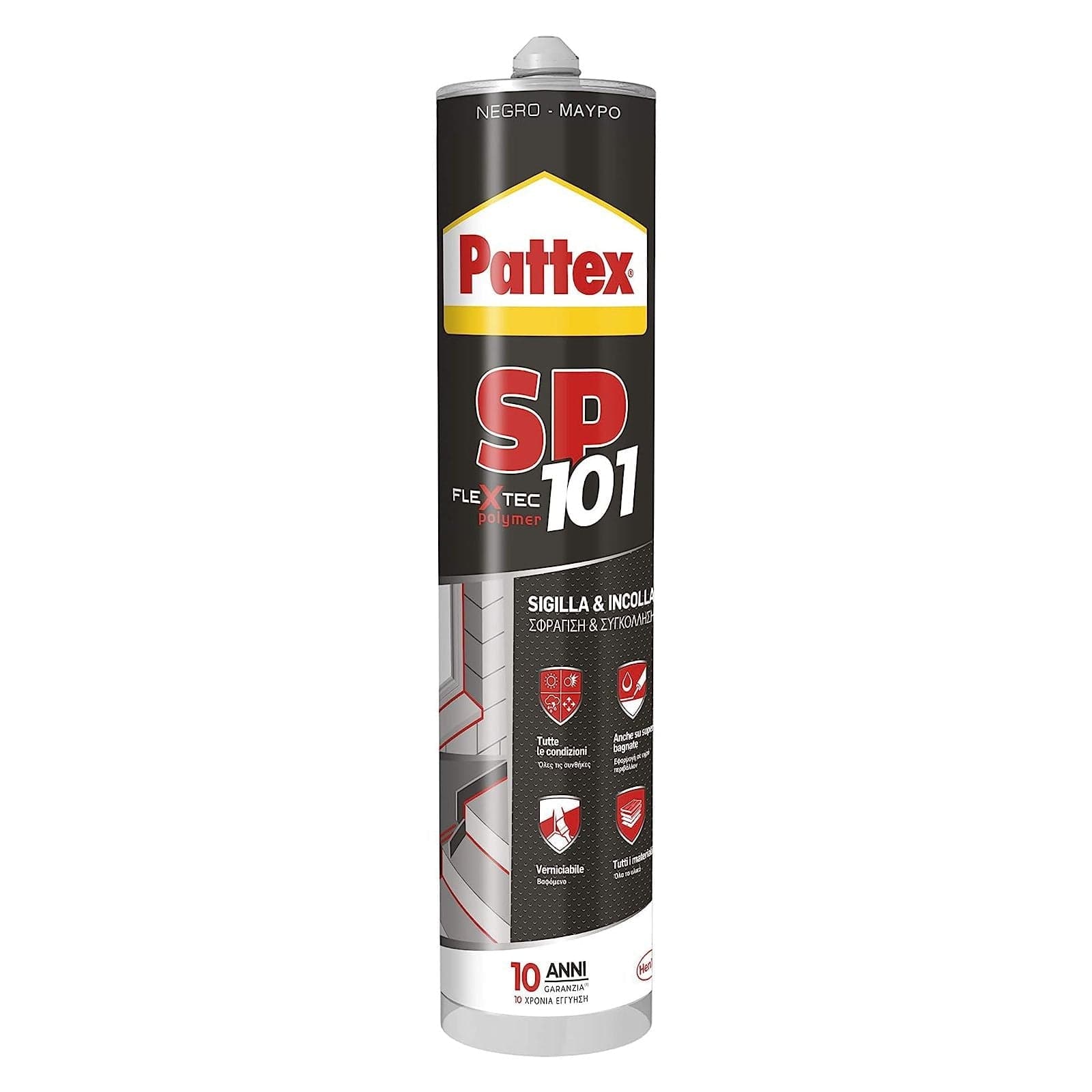 Sigillante neutro "SP101" per multimateriali verniciabile 280 ml in Silicone La Zappa - Altamura, commercioVirtuoso.it
