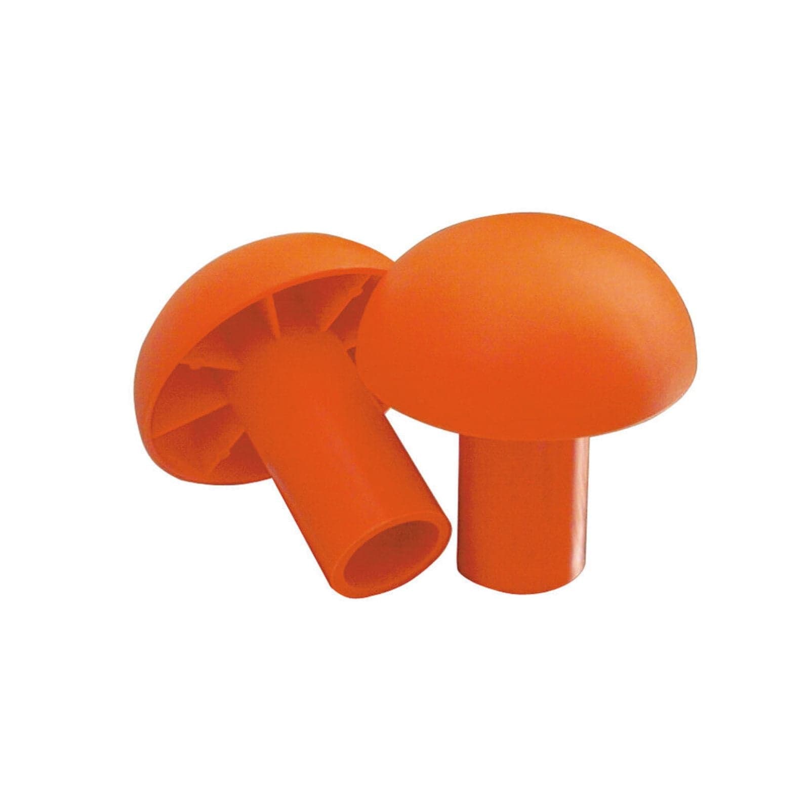 Tappo di protezione a fungo in plastica per sbarre sporgenti da cantiere in Reti di acciaio zincato La Zappa - Altamura, commercioVirtuoso.it
