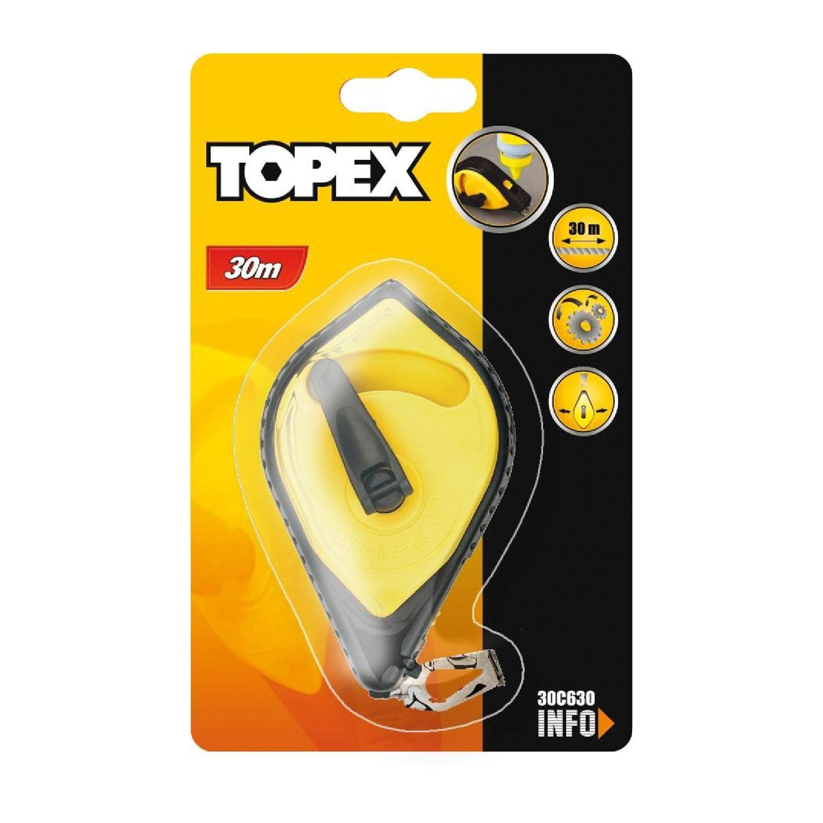 Tracciarighe a filo con cassa in materiale plastico antiurto fino a 30 mt in Matite per falegname La Zappa - Altamura, commercioVirtuoso.it