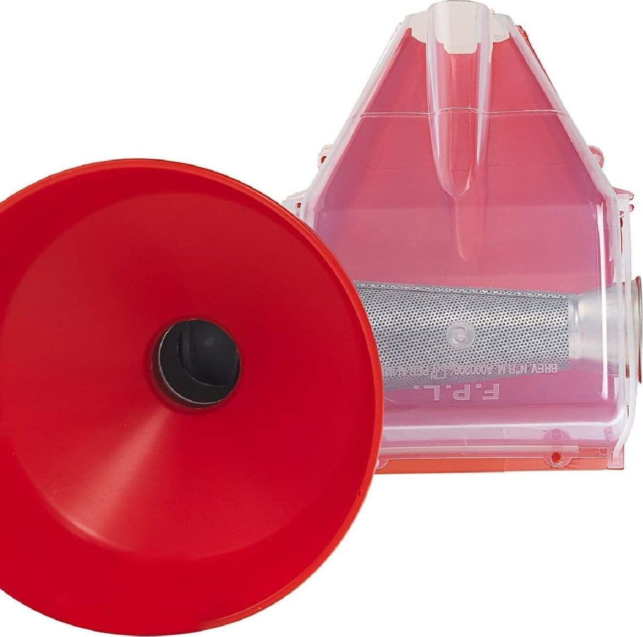 Spremipomodoro manuale "Pavi" con imbuto e scivolo in PVC per trasformazione pomodori in Passapomodoro elettrici e manuali La Zappa - Altamura, commercioVirtuoso.it