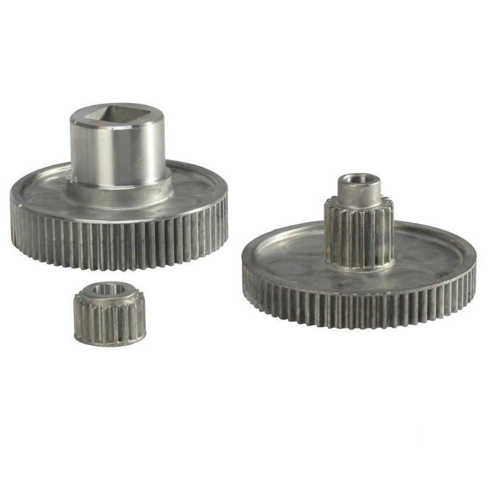Kit da 3 ingranaggi in alluminio progettati per essere utilizzati con uno spremipomodoro N. 5 in Passaverdura La Zappa - Altamura, commercioVirtuoso.it