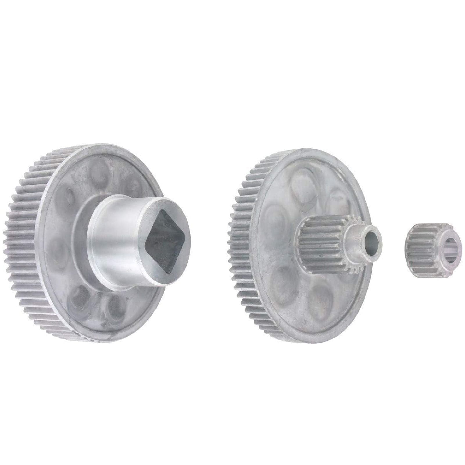 Kit da 3 ingranaggi in alluminio progettati per essere utilizzati con uno spremipomodoro N. 5 in Passaverdura La Zappa - Altamura, commercioVirtuoso.it