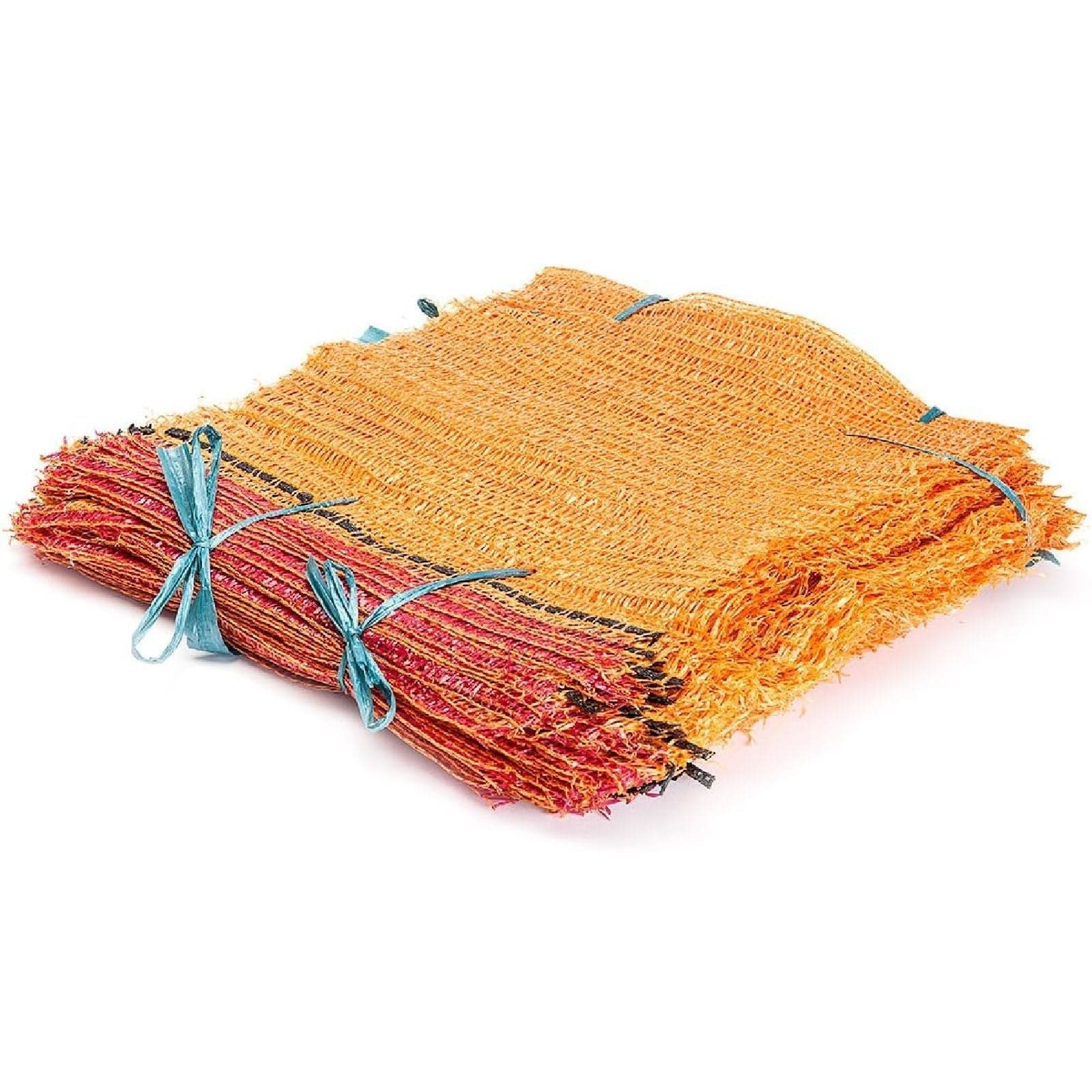 Confezione da 100 sacchi in raschel con stringa per raccogliere ortaggi in Passaverdura La Zappa - Altamura, commercioVirtuoso.it