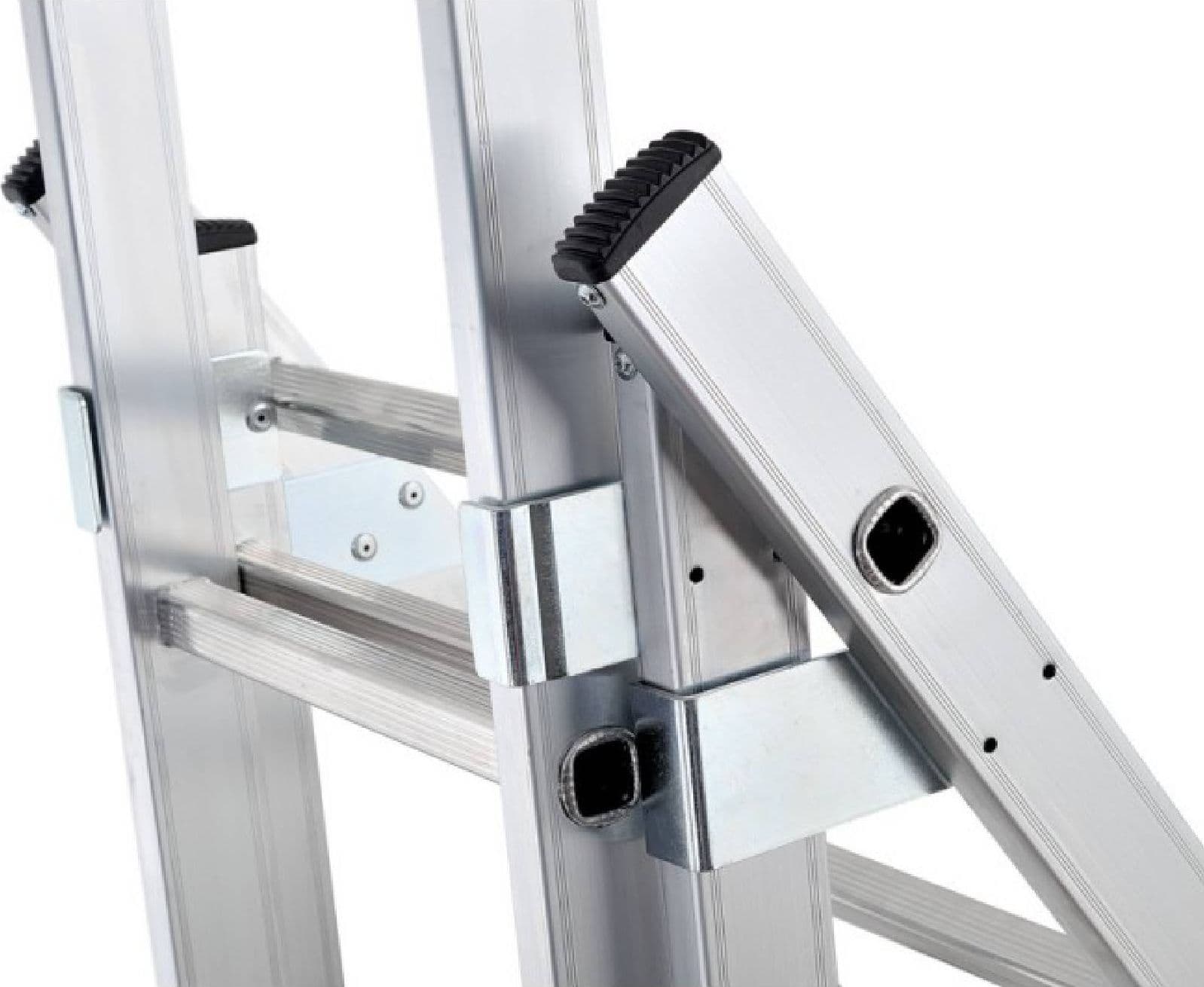 Piedino di ricambio in plastica con supporto gommato per scala in alluminio in kit da 2 pezzi in Scale multiuso La Zappa - Altamura, commercioVirtuoso.it