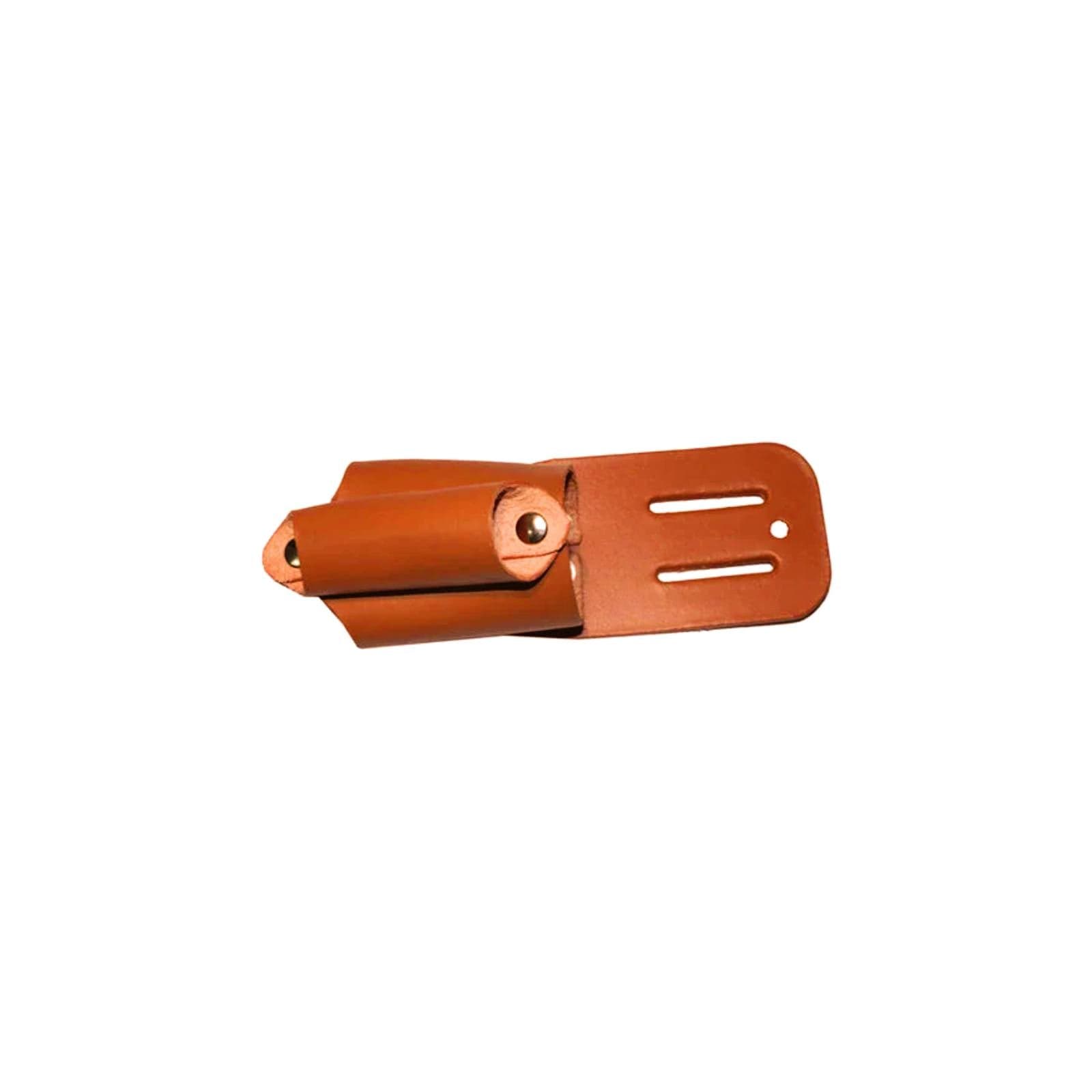 Portatenaglia con portamatassina realizzato in cuoio resistente ideale per trasportare attrezzi da lavoro in Pinze a becchi piegati La Zappa - Altamura, commercioVirtuoso.it