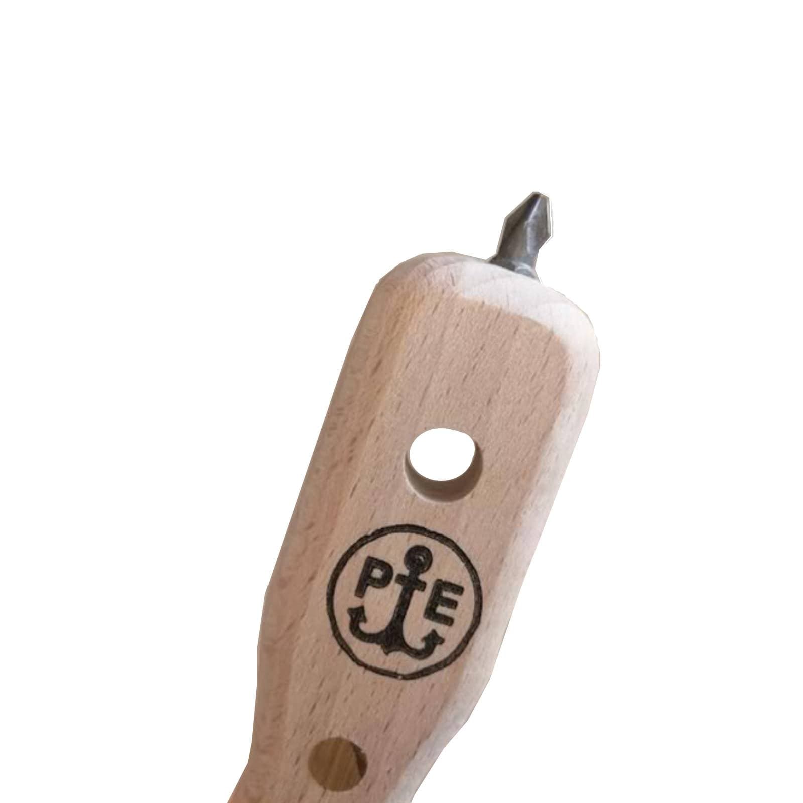 Spatola per stuccatori ART.505/I in acciaio inox e manico in legno con inserto cacciavite a croce in Spatole La Zappa - Altamura, commercioVirtuoso.it