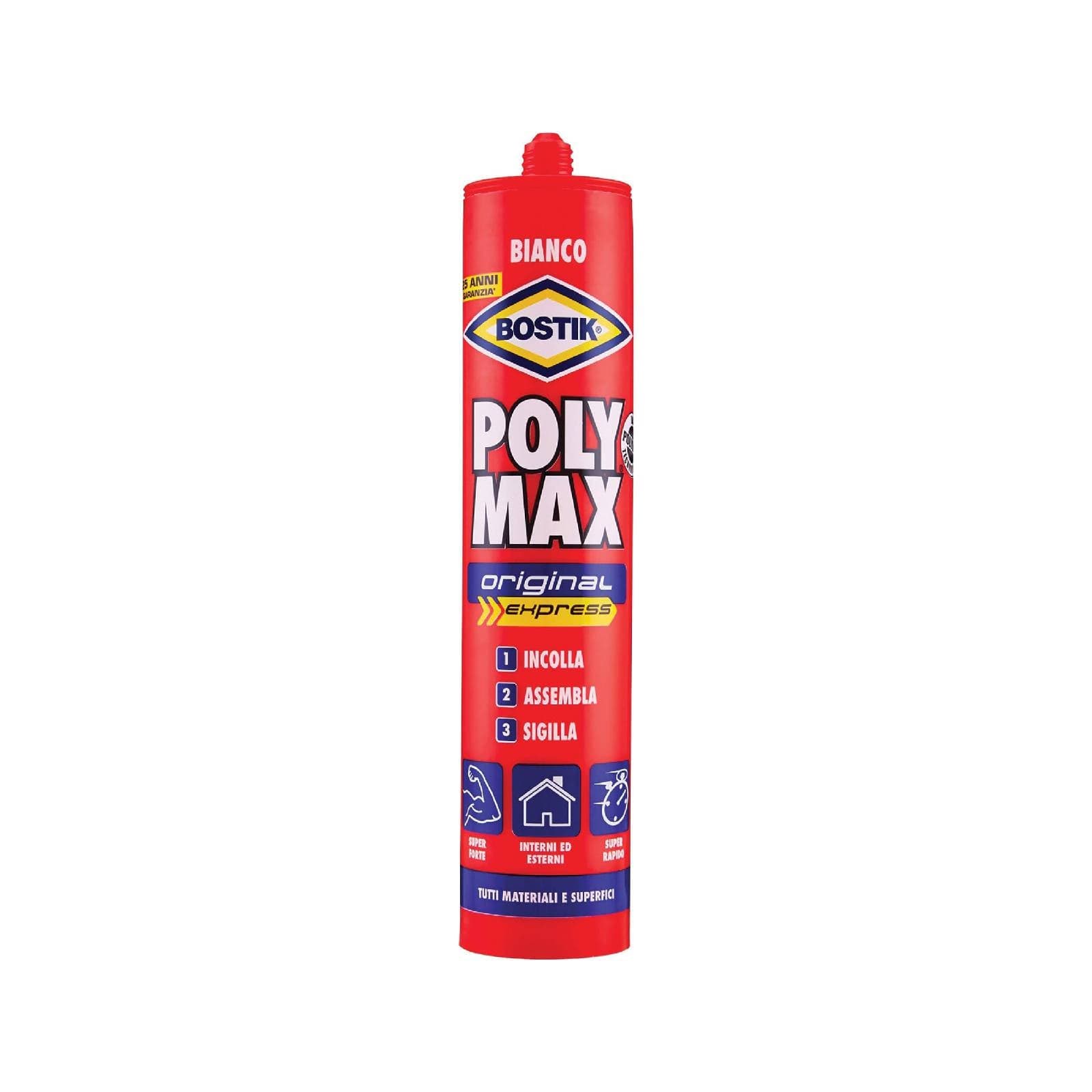Adesivo sigillante universale "Poly Max" original express super rapida e con elevata tenuta finale in Adesivi a contatto La Zappa - Altamura, commercioVirtuoso.it