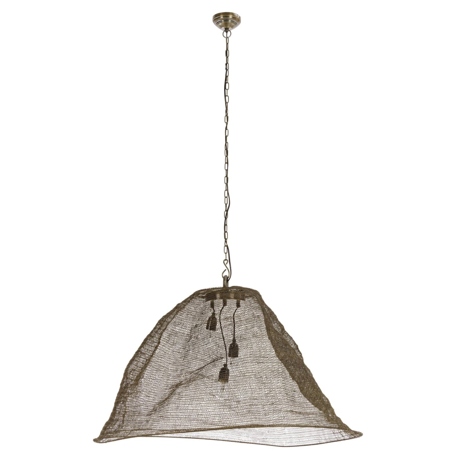 Lampadario "Amish Brass" in acciaio - 9