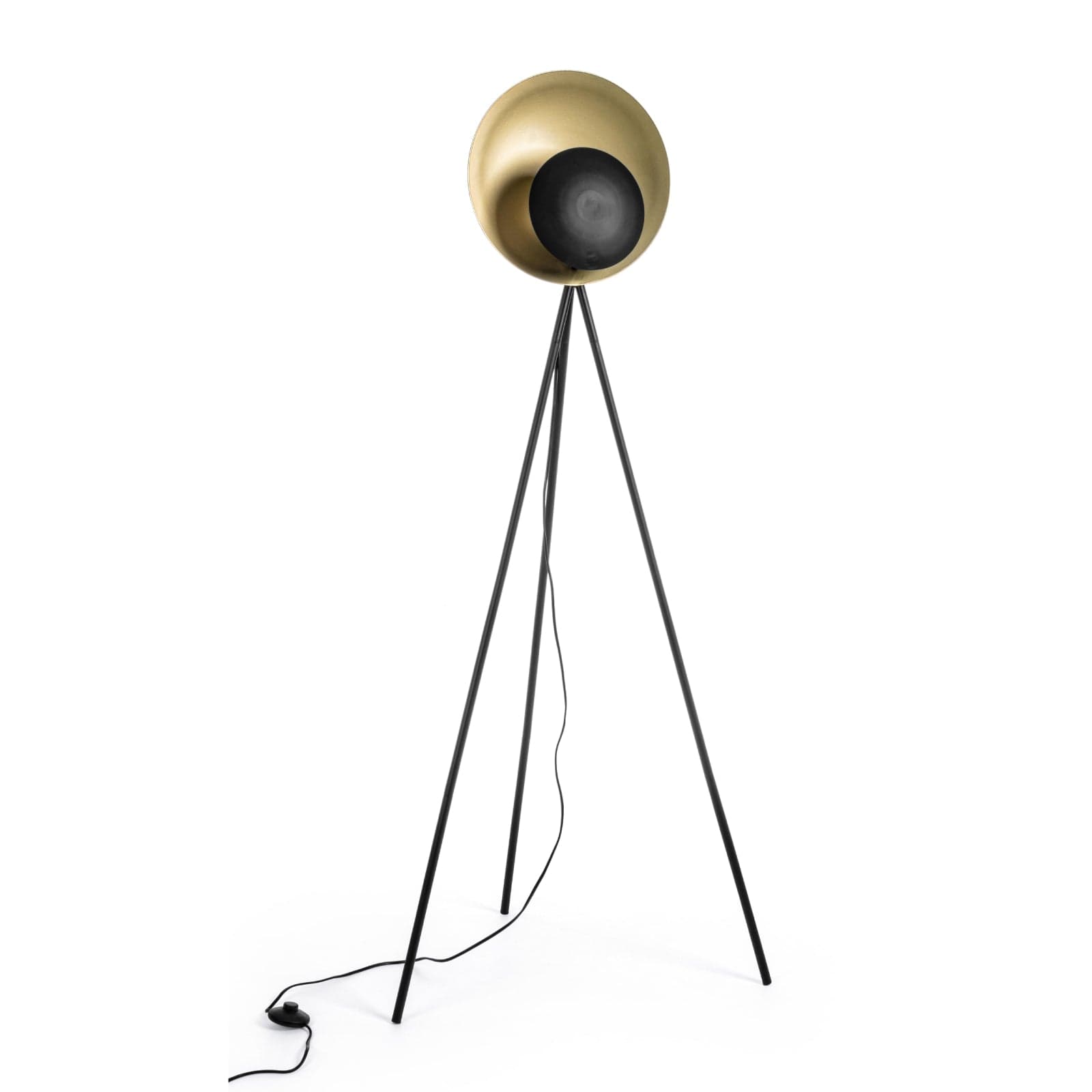 Piantana "Design Treppiede" in acciaio h 156 cm - 10