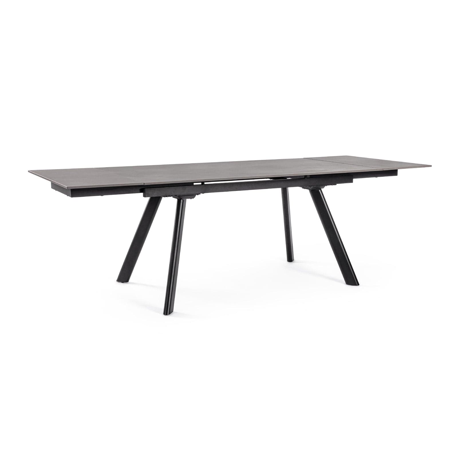 Tavolo allungabile "Jarkko" in grées porcellanato e legno d'abete 160-240x90 - 10