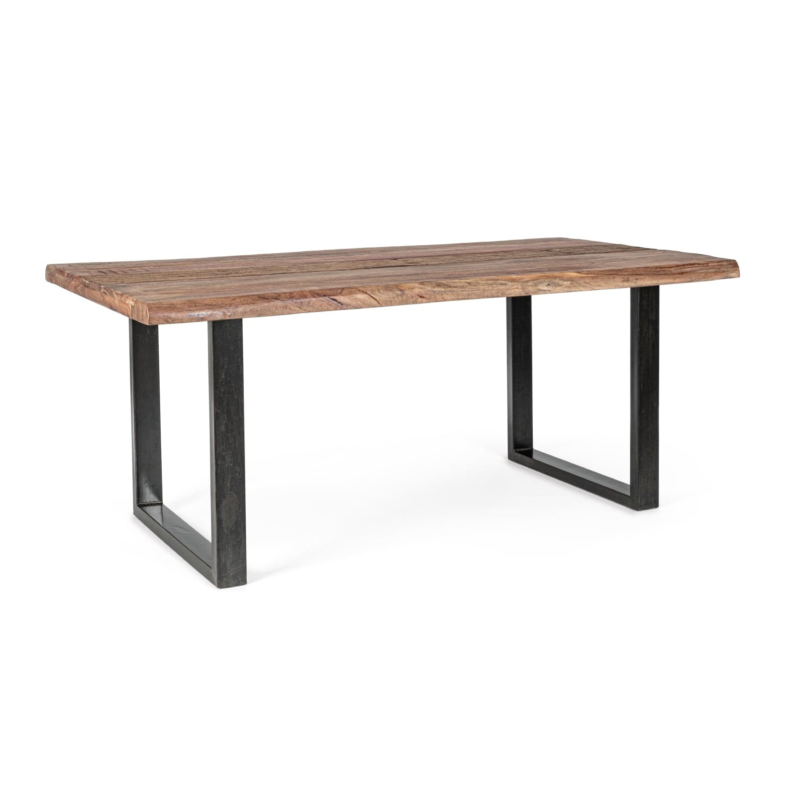 Tavolo "Nottingham" in legno di acacia e acciaio - 12