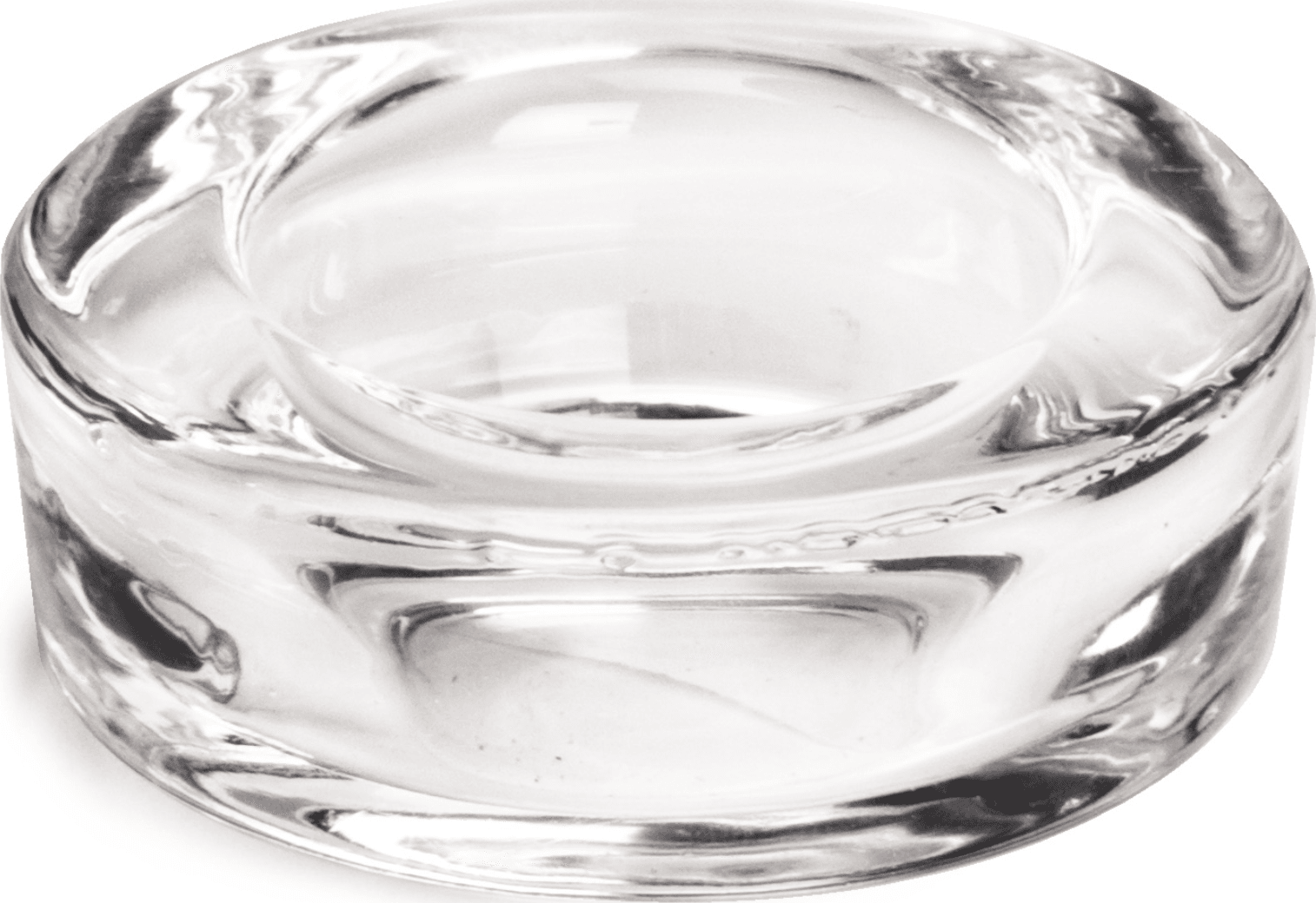 Porta tealight to h 3cm in 2 formati basico o ha  piattino basso - 3