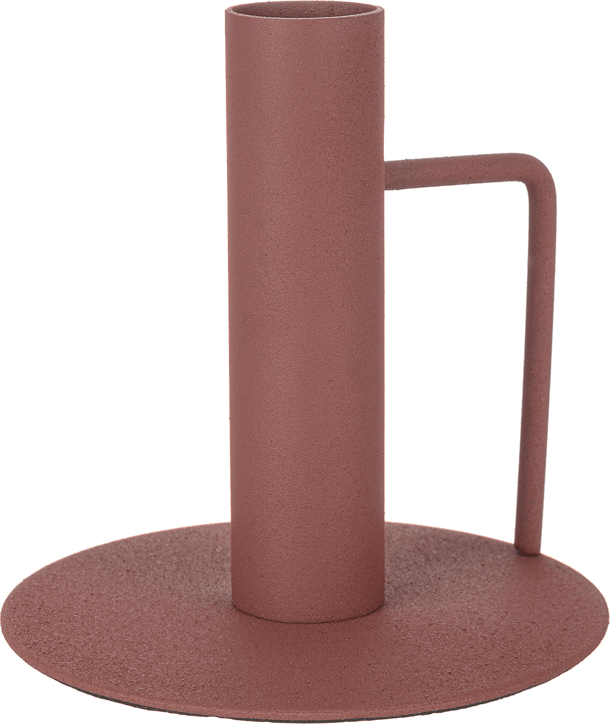 Porta candela 1 pezzo olpe realizzato in terracotta; prodotto fatto a mano, con eventuali variazioni di colore - 2