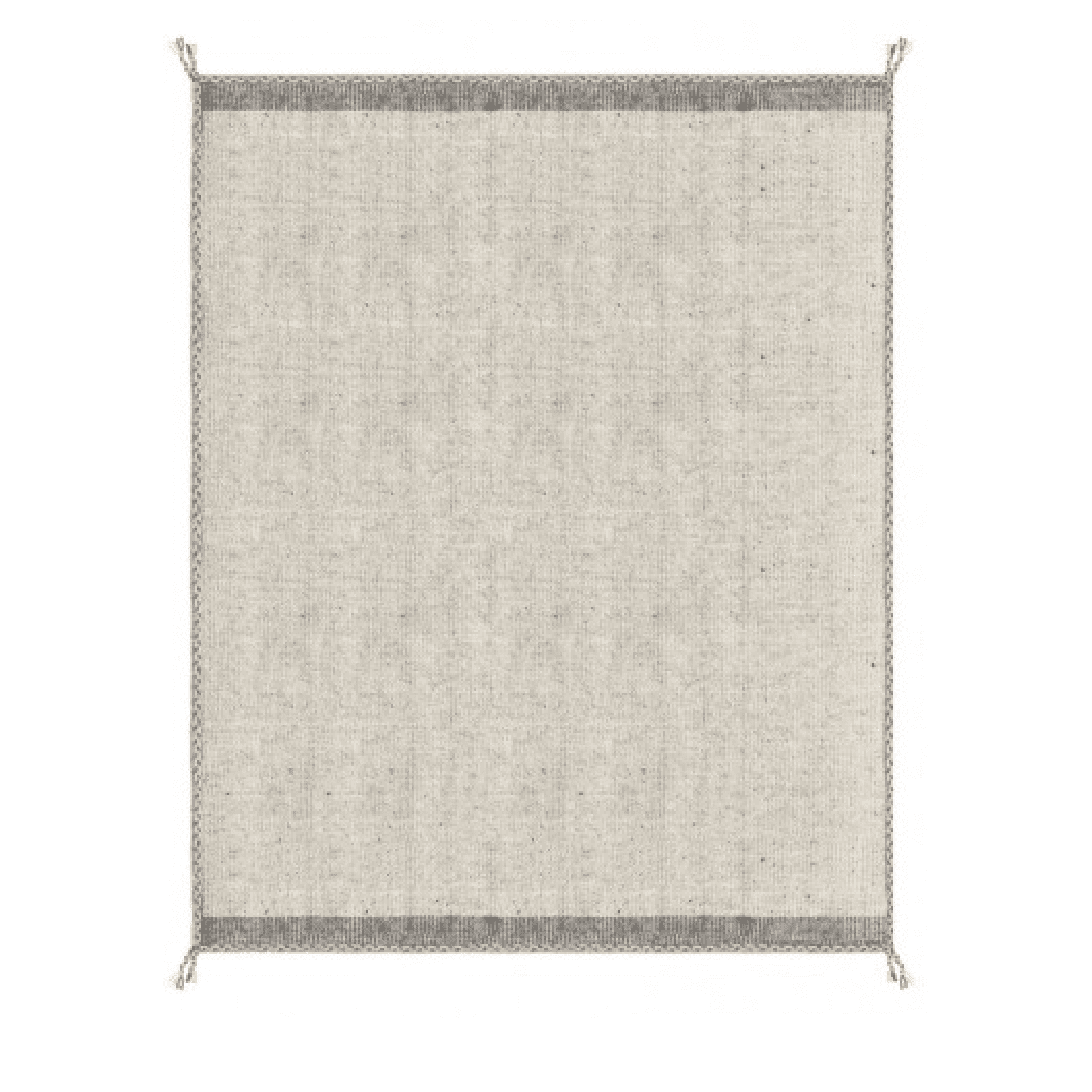Tappeto da interno Chathu Fronte in lana e retro in cotone. - 4