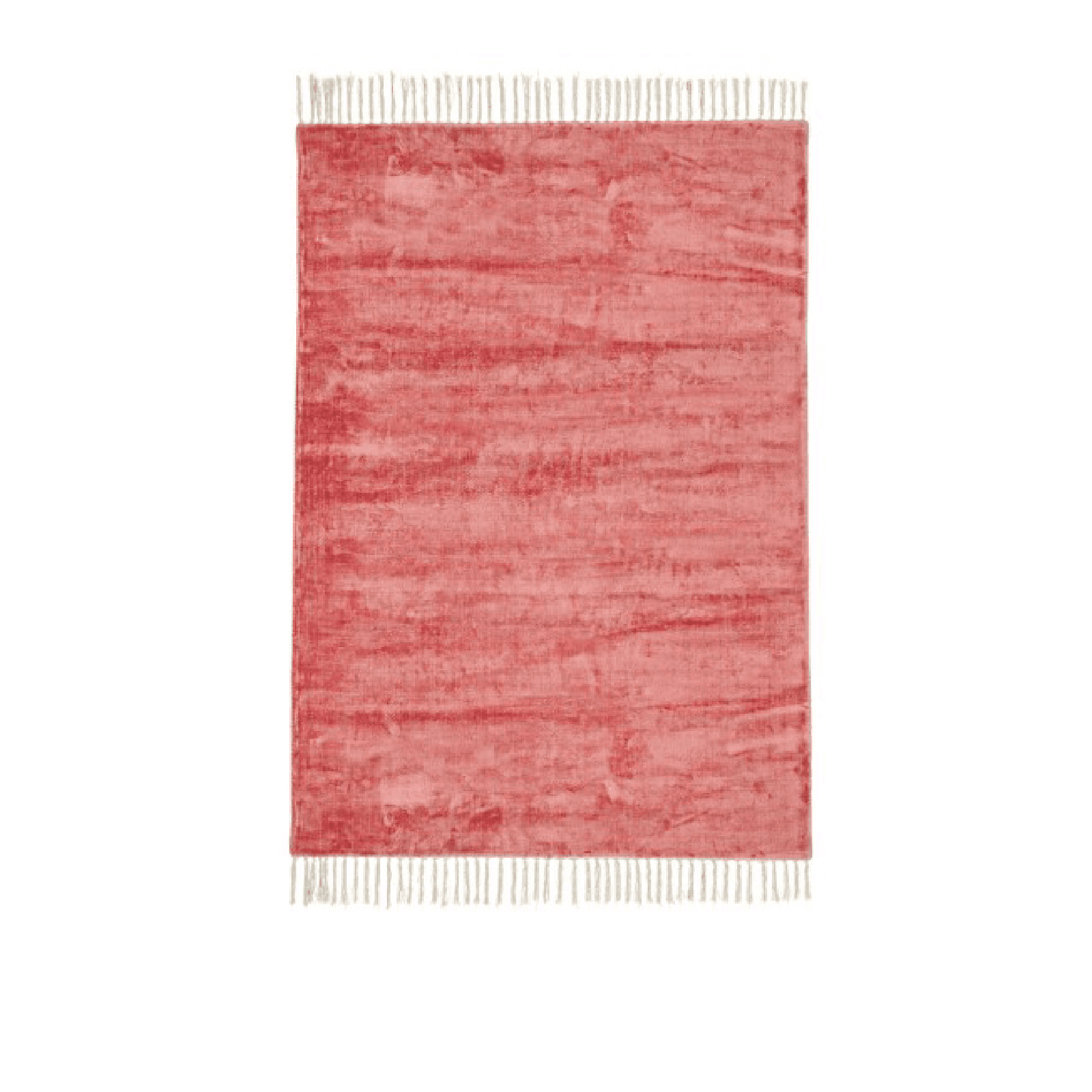 Tappeto da interno Belize Corallo Viscosa 100% e retro in cotone 100%. - 2