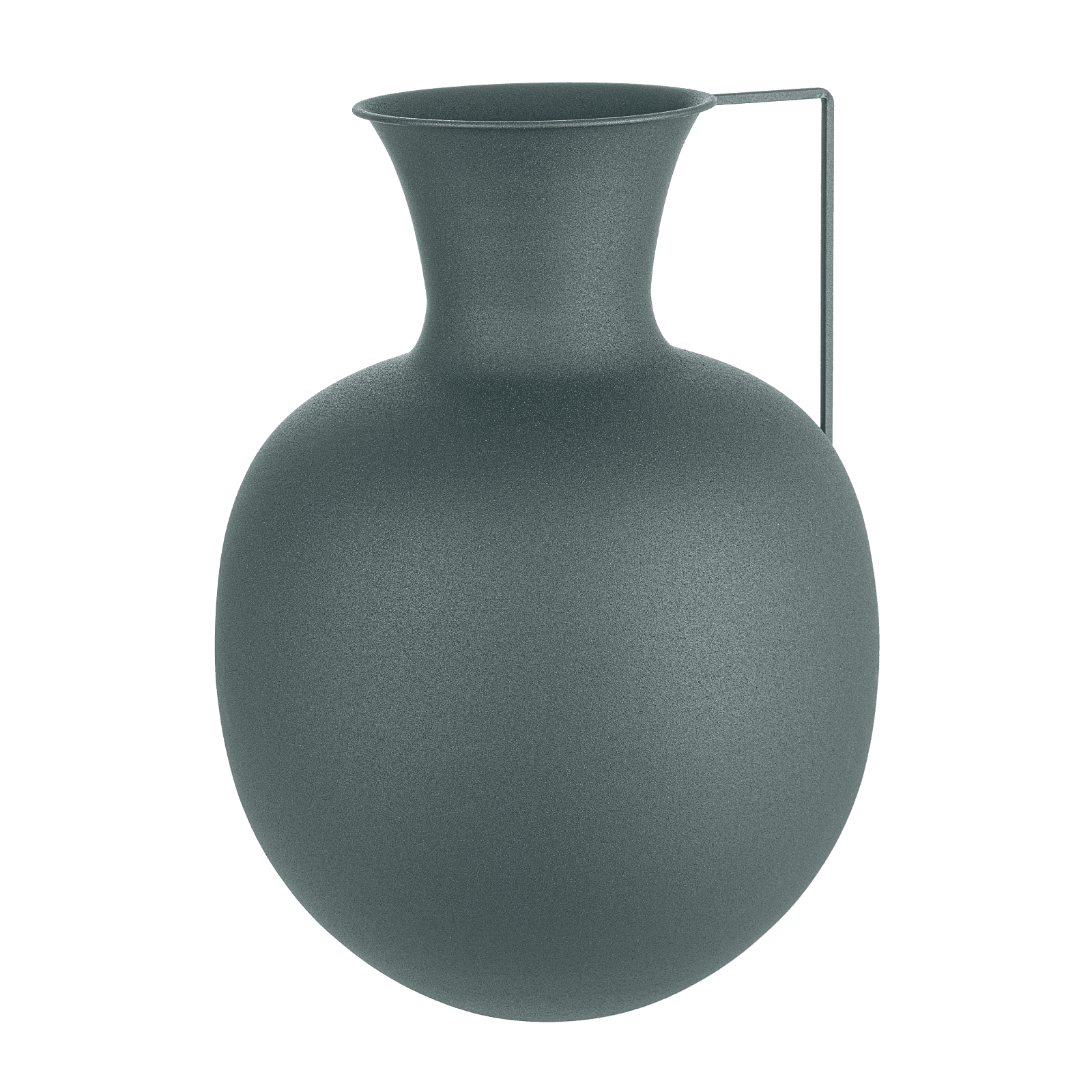 Anfora askos 1 manico in metallo per uso decorativo - 6