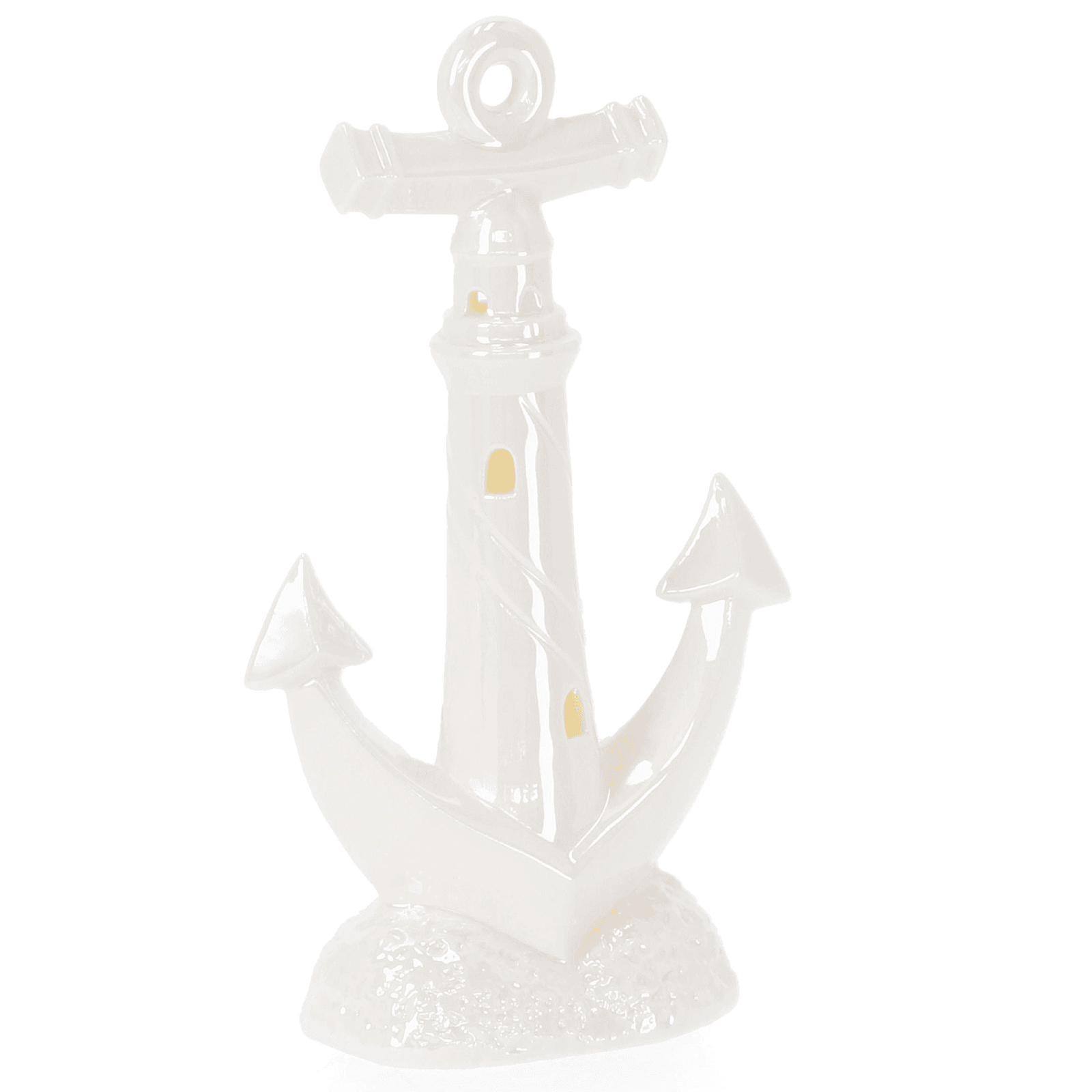 Decorazione capri realizzati in porcellana, con led, funzionanti anche con batteria 3xlr44 incluse - 10